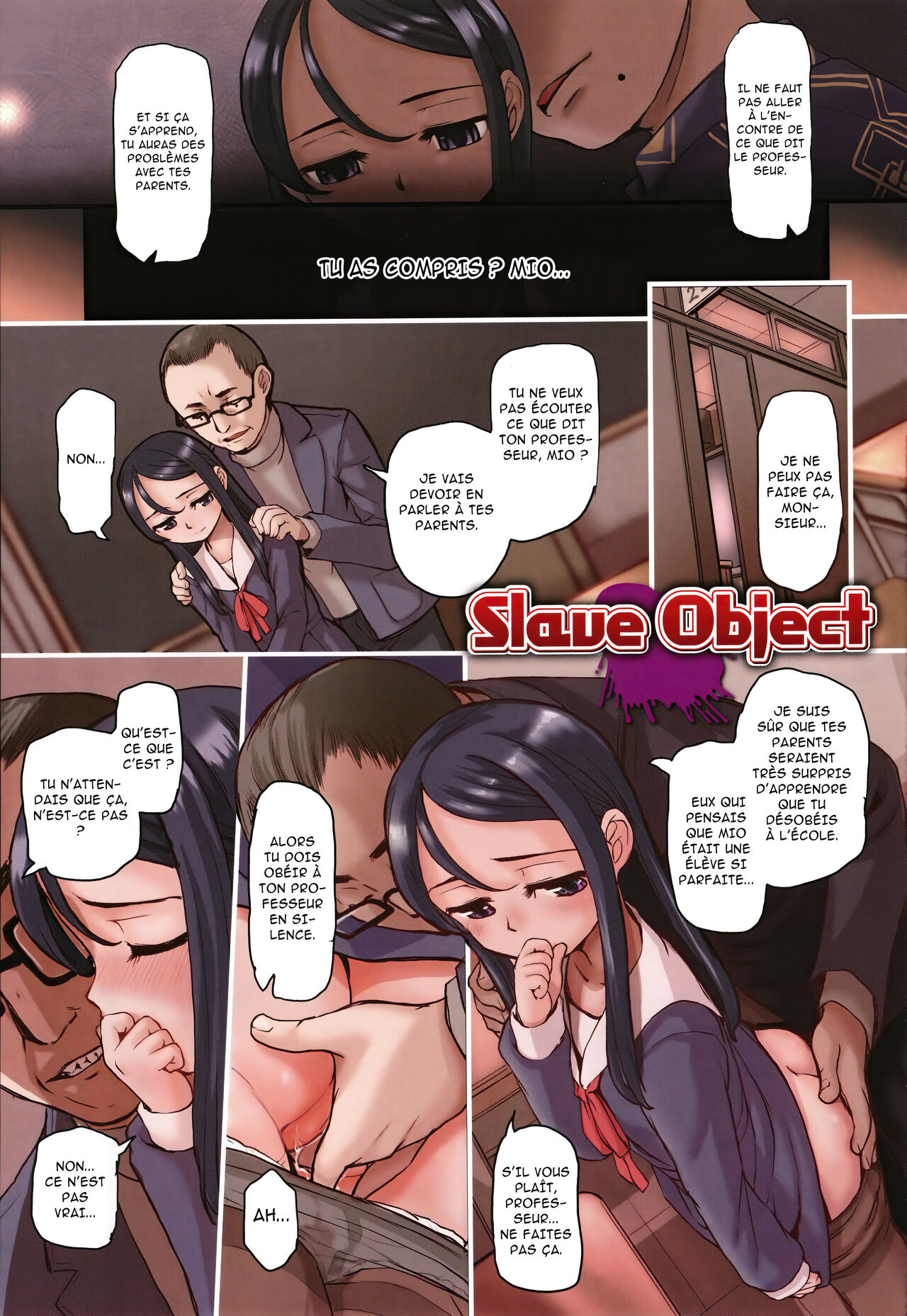 [OKINA] Slave Object (Yoru no Kaeru Oto) [French] [Decensored] [Densetchu] image number 1