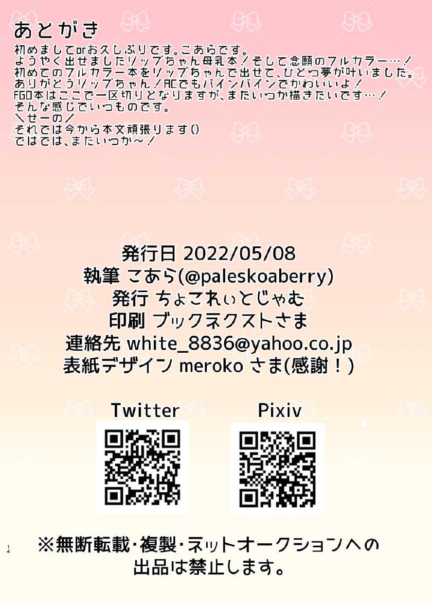 [Chocolate Jam (Koala)] Bonyuu no Deru Ushigara Bikini no Lip-chan (Fate/Grand Order) [Digital] 이미지 번호 14