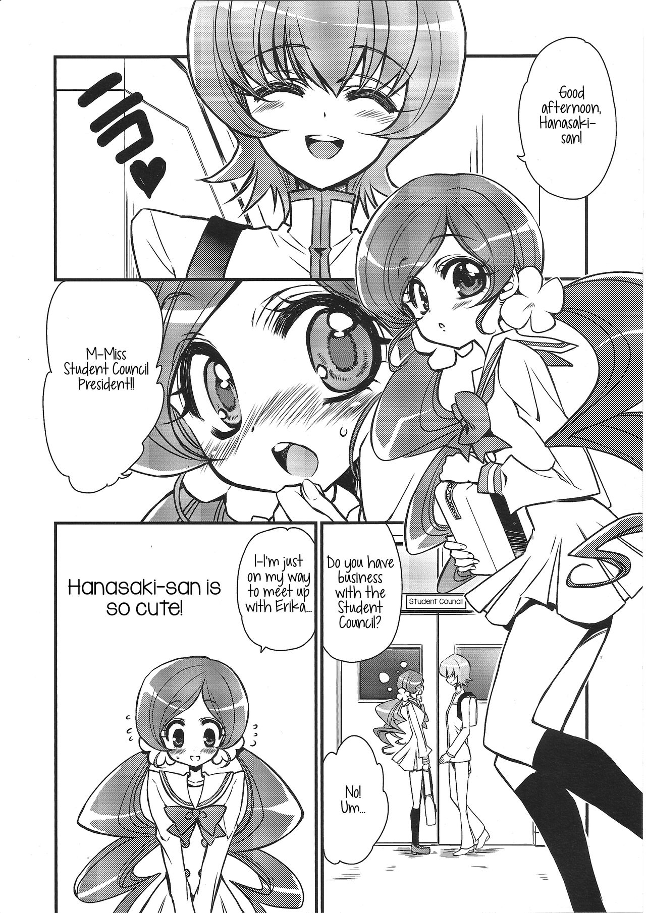 (SUPER19) [RIRIADOLL (Takewakamaru)] Seitokaichou-san no Gokitai doori! | Just as the Student Council President Anticipated! (HeartCatch PreCure!) [English] [/u/ scanlations] image number 5