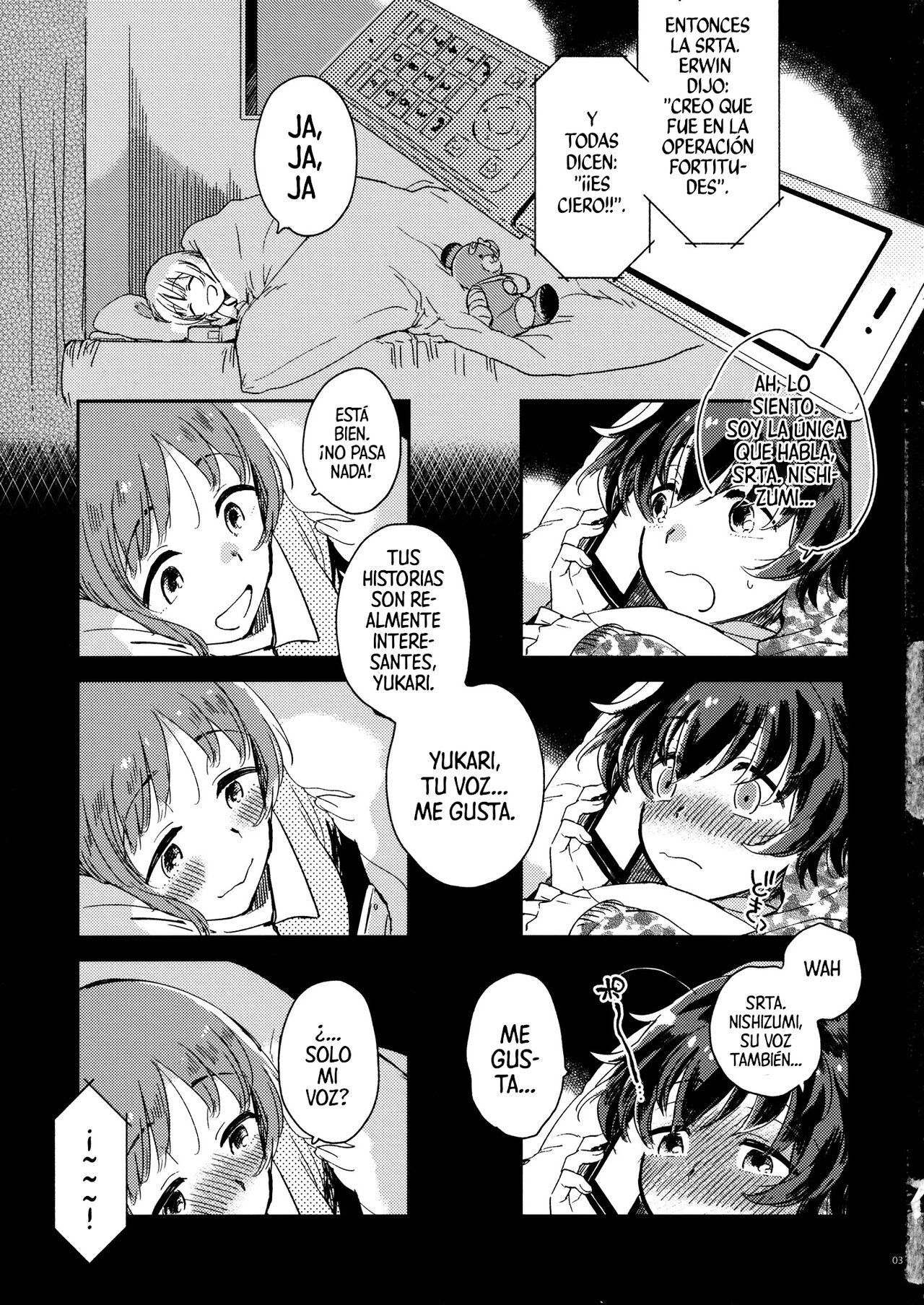 (C93) [Sonotaozey (Yukataro)] Hajimete dakara Yasashiku Shinaide. (Girls und Panzer) [Spanish] [Mr. Nugget] image number 2