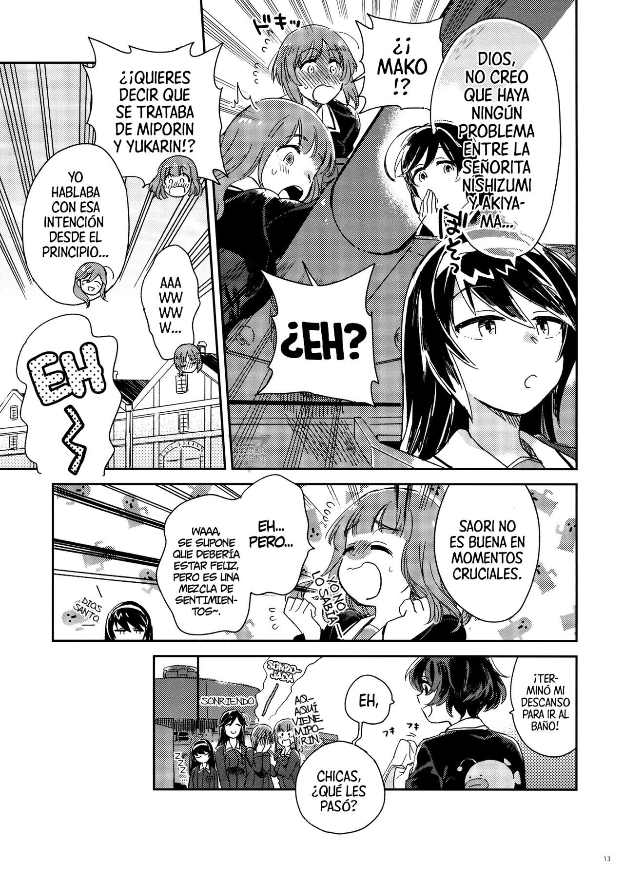 (C93) [Sonotaozey (Yukataro)] Hajimete dakara Yasashiku Shinaide. (Girls und Panzer) [Spanish] [Mr. Nugget] image number 12