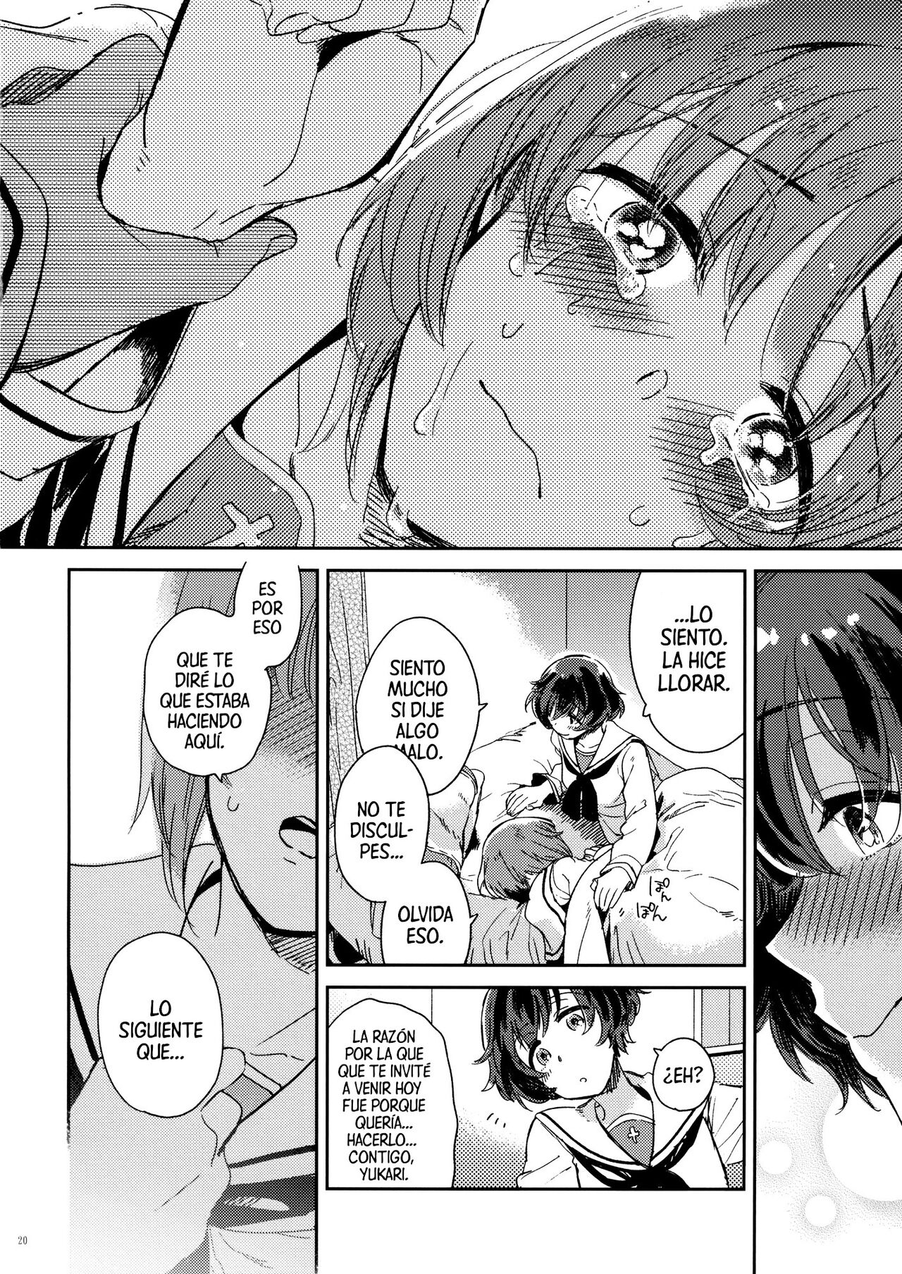 (C93) [Sonotaozey (Yukataro)] Hajimete dakara Yasashiku Shinaide. (Girls und Panzer) [Spanish] [Mr. Nugget] image number 19