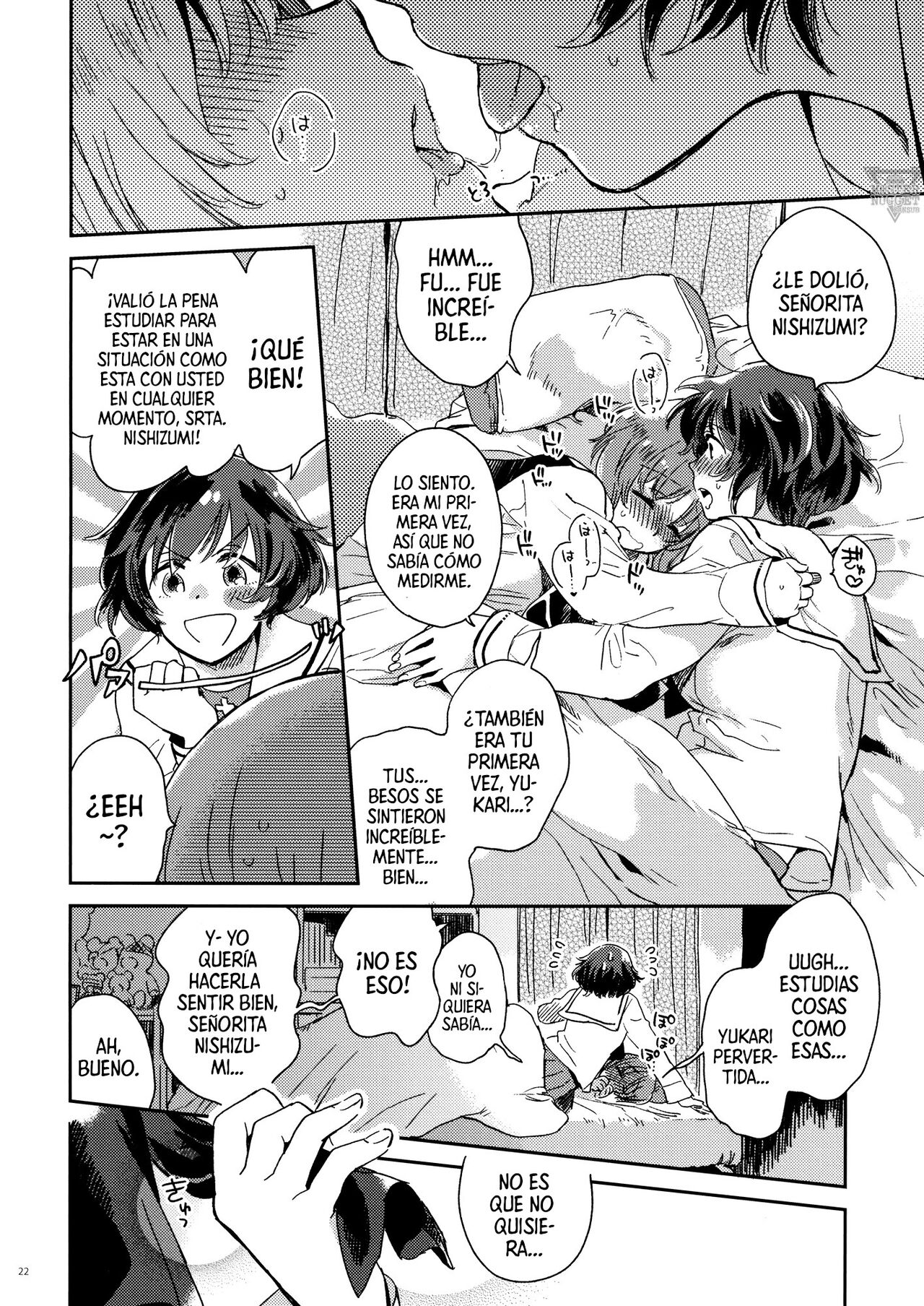 (C93) [Sonotaozey (Yukataro)] Hajimete dakara Yasashiku Shinaide. (Girls und Panzer) [Spanish] [Mr. Nugget] image number 21