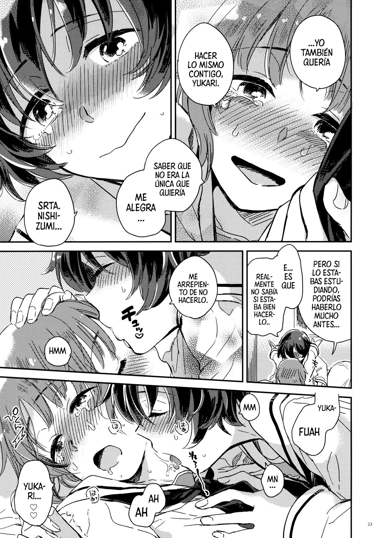 (C93) [Sonotaozey (Yukataro)] Hajimete dakara Yasashiku Shinaide. (Girls und Panzer) [Spanish] [Mr. Nugget] image number 22