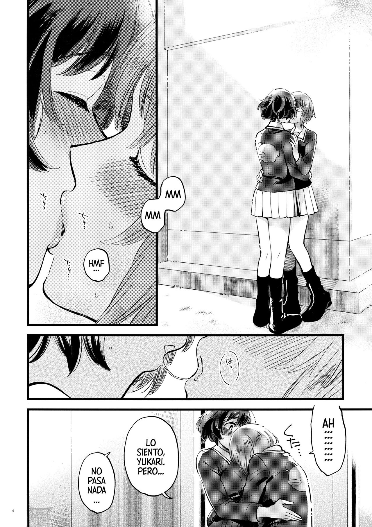 (C94) [Sonotaozey (Yukataro)] Yasashiku, Sawatte, Oku made Furete. (Girls und Panzer)  [Spanish] [Mr. Nugget] 画像番号 3