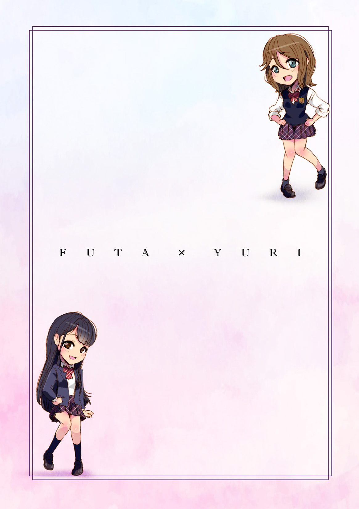 [An-chan Kaichou Potsuri Club (An-chan Kaichou)] Futa x Yuri ～Childhood Friend～ image number 2