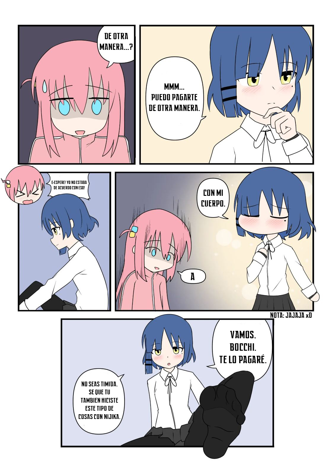 [Nodachi] Bocchinpo! (Bocchi The Rock!) [Spanish] [OIIIxD Translations] image number 13