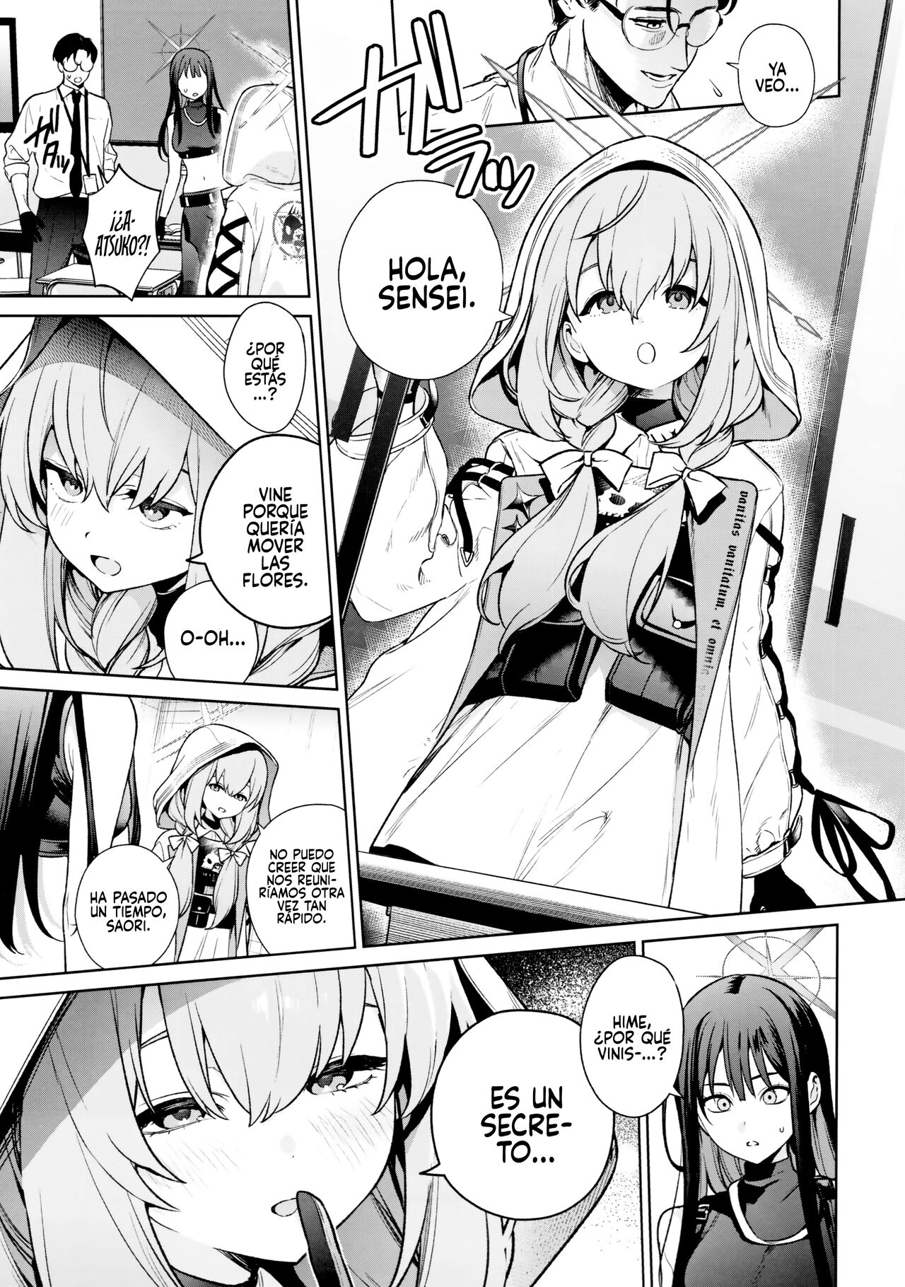 (C101) [Ozitan Yasan (Mameojitan)] Saori to Atsuko ni Obenkyou Oshieru Hon (Blue Archive) [Spanish] [Rakuen Translations] 4eme image