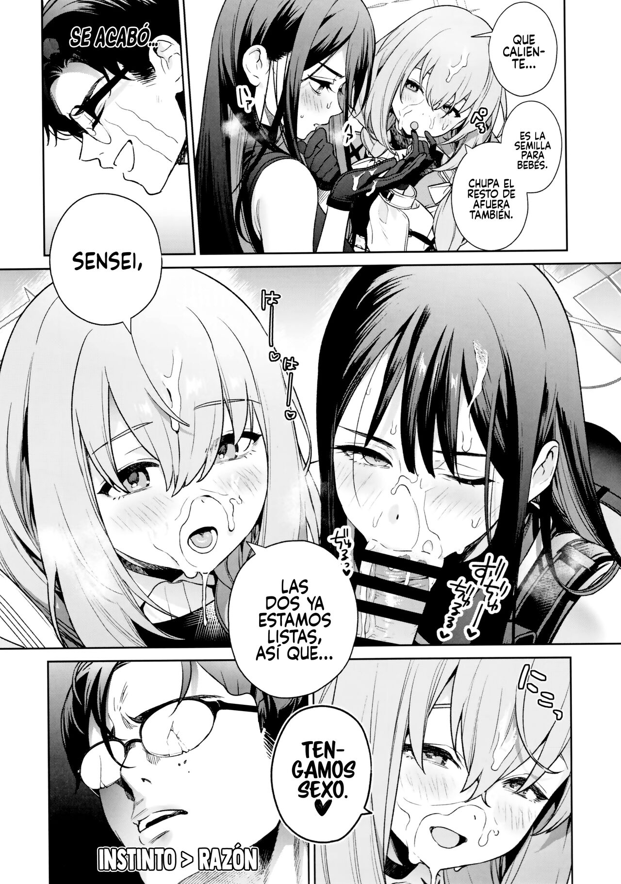 (C101) [Ozitan Yasan (Mameojitan)] Saori to Atsuko ni Obenkyou Oshieru Hon (Blue Archive) [Spanish] [Rakuen Translations] 10eme image