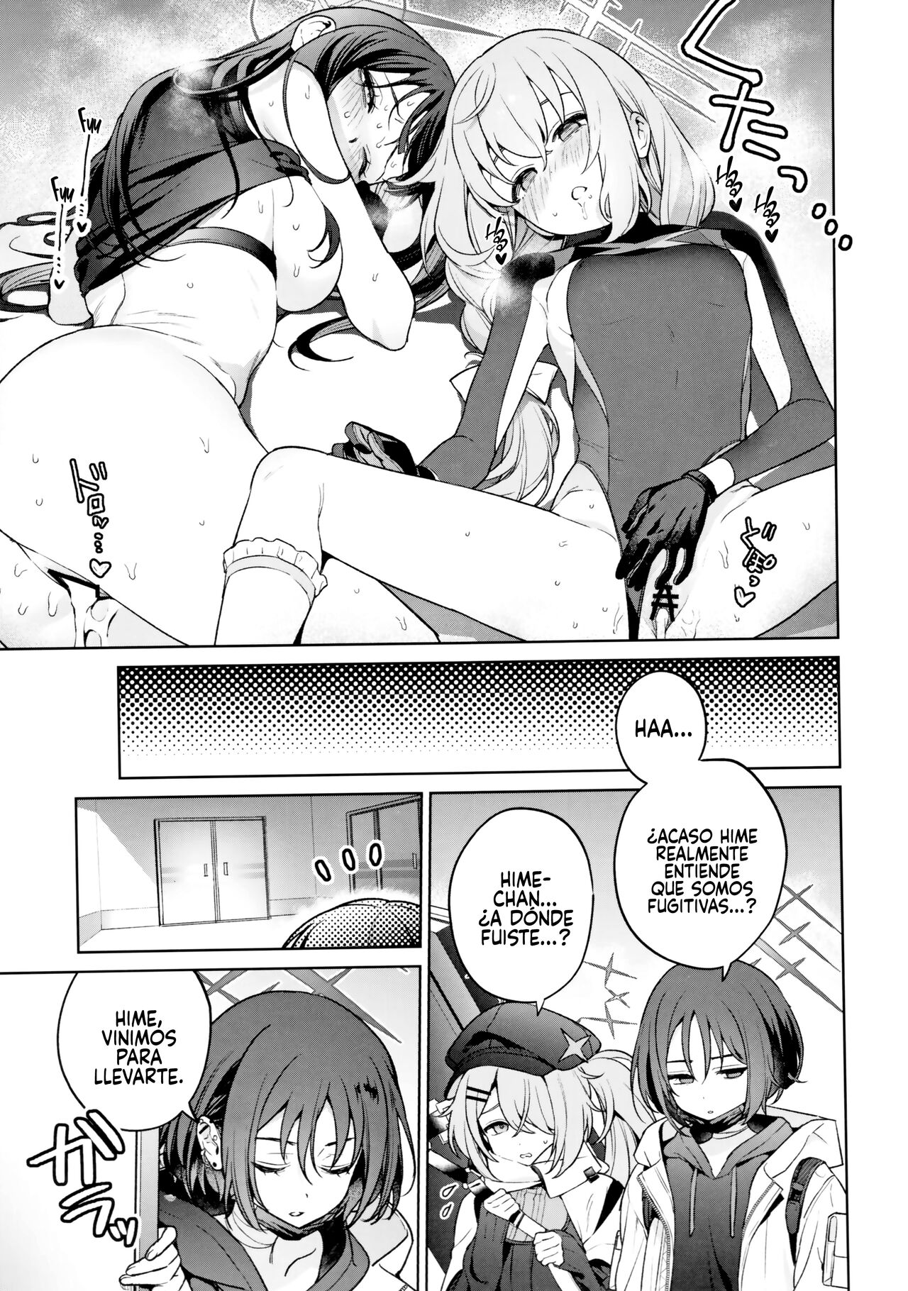 (C101) [Ozitan Yasan (Mameojitan)] Saori to Atsuko ni Obenkyou Oshieru Hon (Blue Archive) [Spanish] [Rakuen Translations] 30eme image