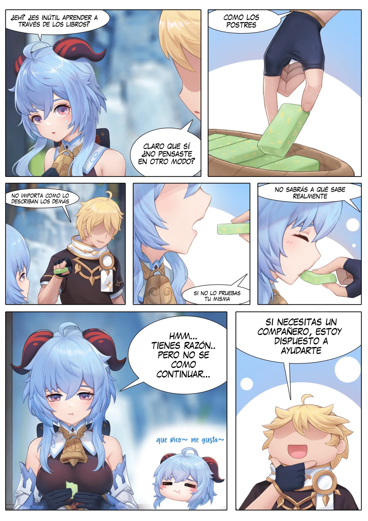 (Reikoku na Haizara) Everlasting Ganyu (Genshin Impact) [Spanish] image number 5