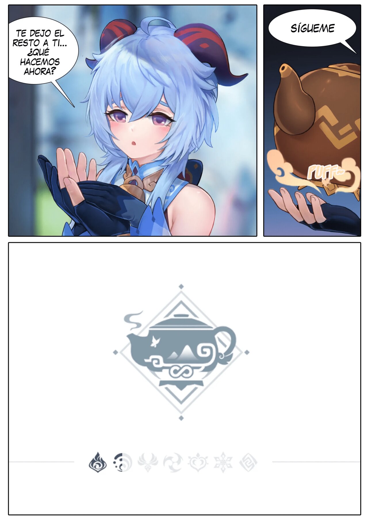 (Reikoku na Haizara) Everlasting Ganyu (Genshin Impact) [Spanish] image number 7