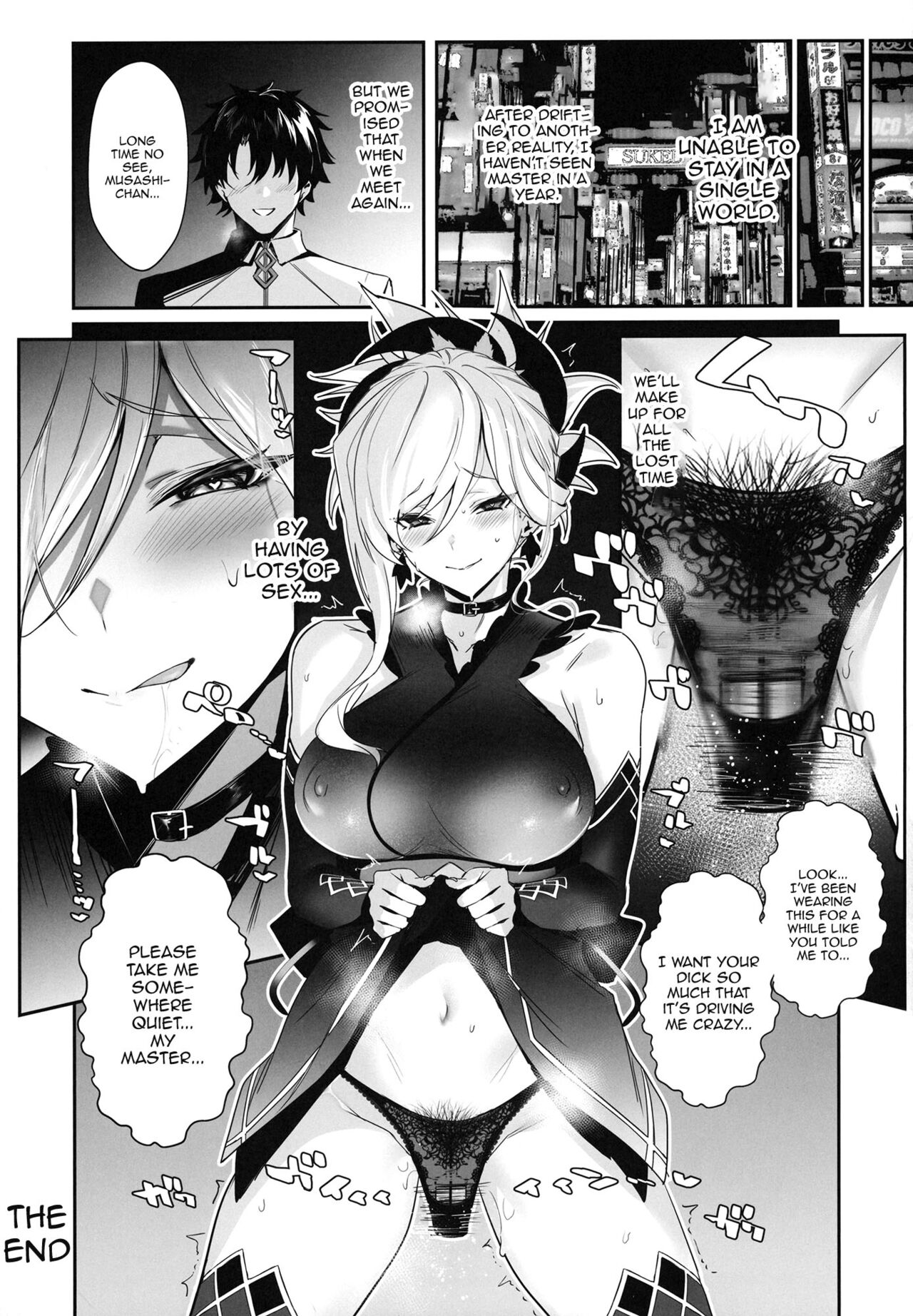 (C101) [Jitaku Vacation (Ulrich)] ServaLove! VOL. 02 Renai Okute na Musashi-chan o Chikubizeme de Makasite Ichalove Sex (Fate/Grand Order) [English] {Doujins.com} image number 22