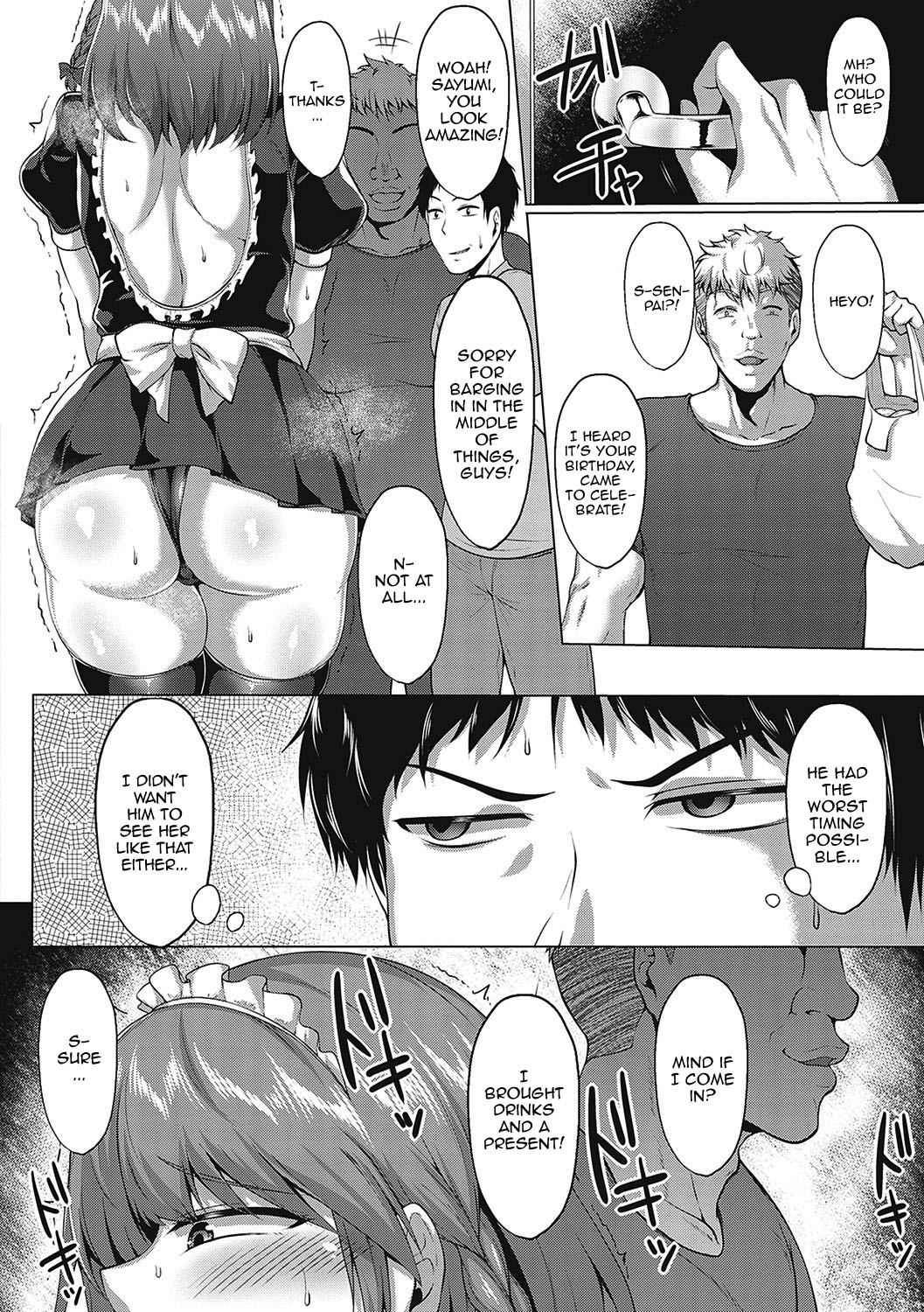 [Saint Shiro] Mucchiri Chin Ochi Girls | Thick Cock-Loving Girls Ch. 1 [English] {Doujins.com} [Digital] Bildnummer 23