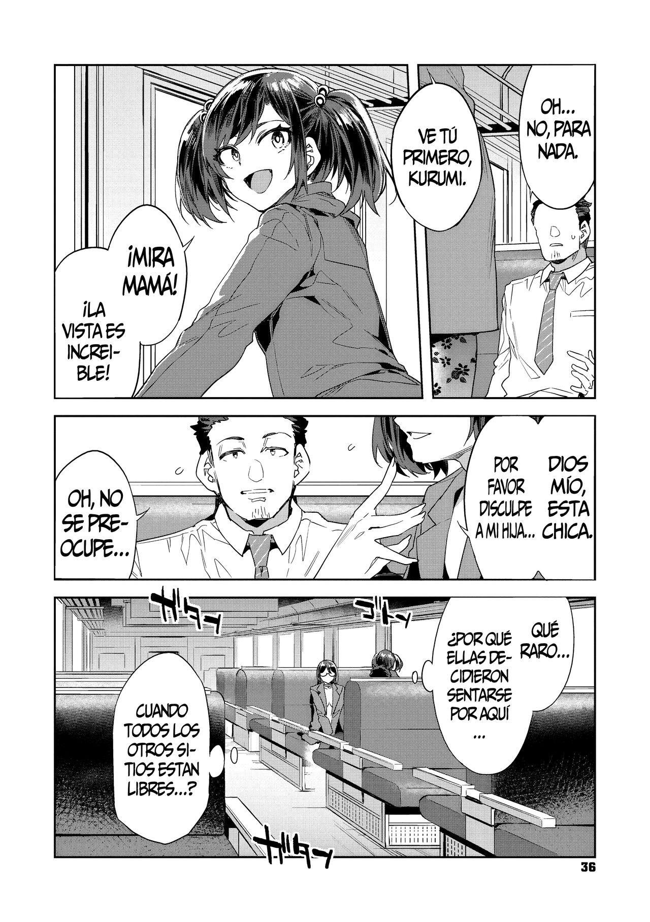 [Mizuryu Kei] Souma Oyako no Densha - Yukemuri Ryojou Hen 1 | El Viaje En Tren De Las Madre E Hija Souma ~Arco de la excitación pasajera a todo Vapor~ (1) [Spanish] [SSR Translations & Anime no Mansebia] изображение № 2