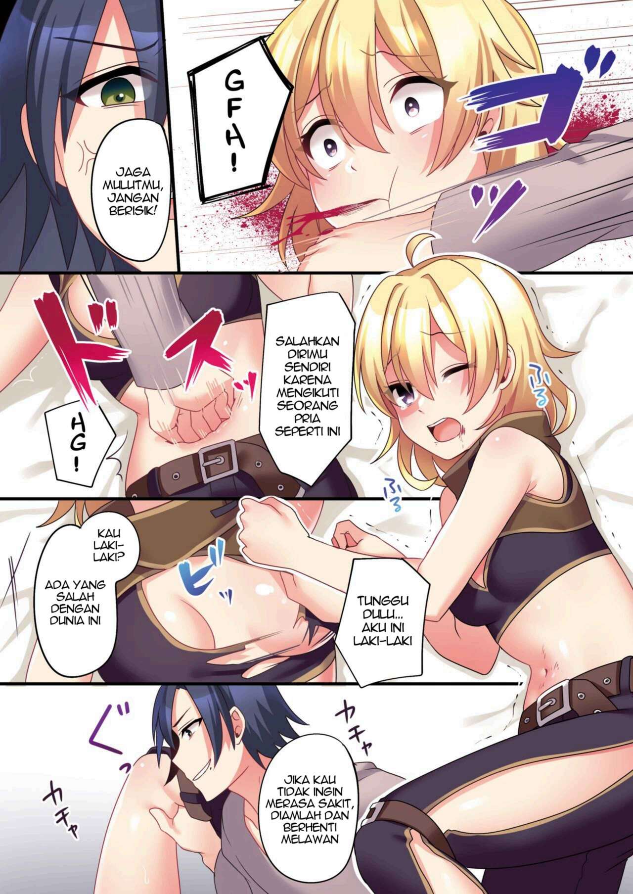 [TSF no F (meito)] Succubus ♀ ni Kyousei Tenshoku Saserareta Ore ♂ [Indonesian] [Digital] 이미지 번호 16