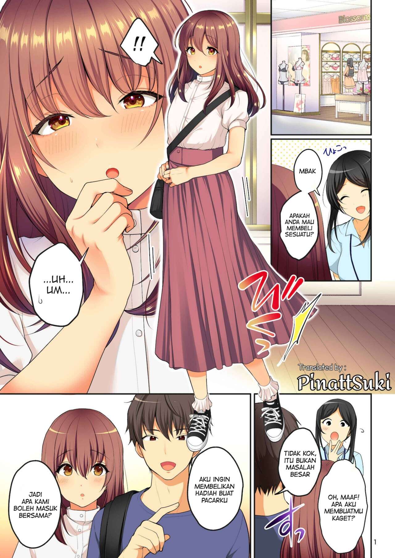 [Kakukonoka (Menoko)] Senpai no Oppai ~Josou Date Hen~ [Indonesian] [PinattSuki] [Digital] 2eme image