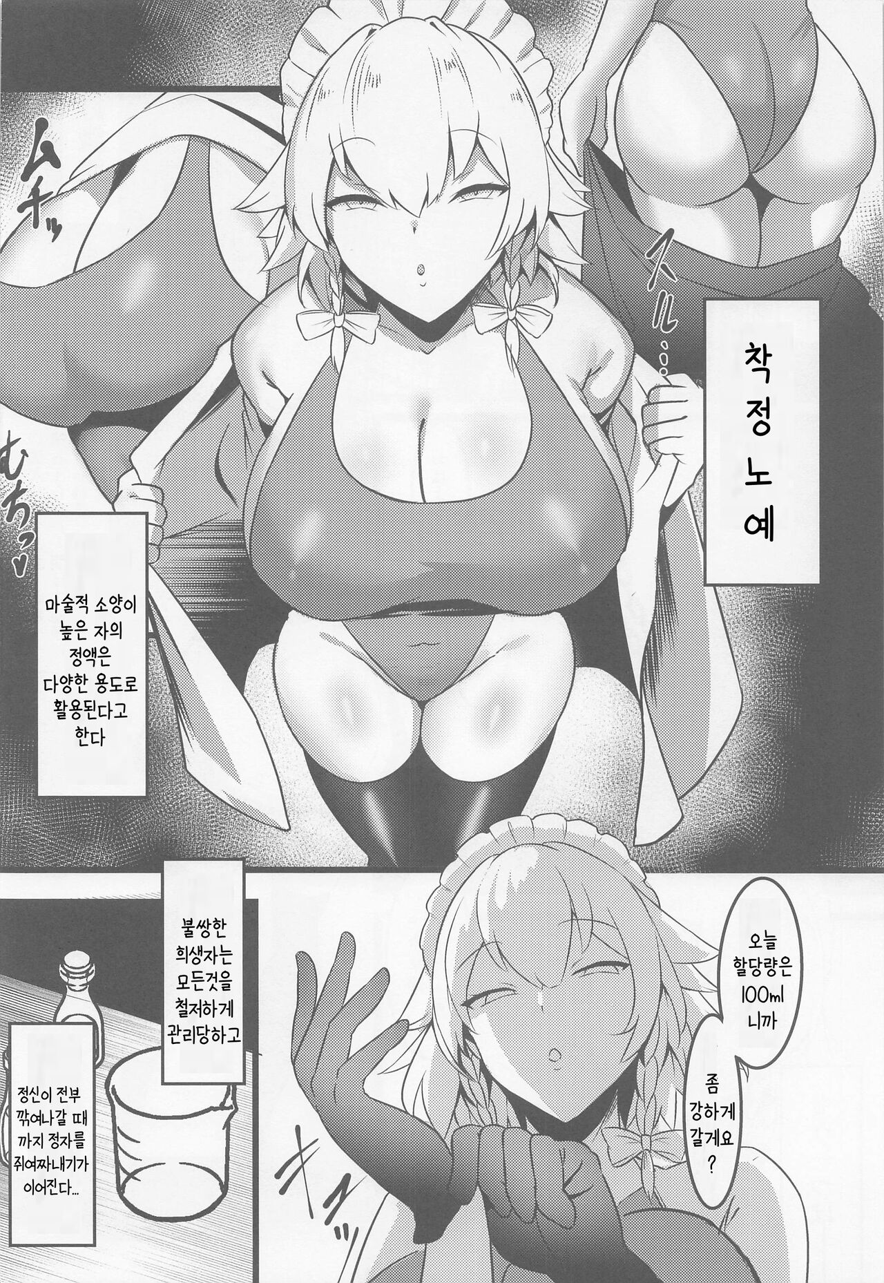 (C101) [冷女又 (渡辺SINKAI)] 명도착야(東方Project) изображение № 4