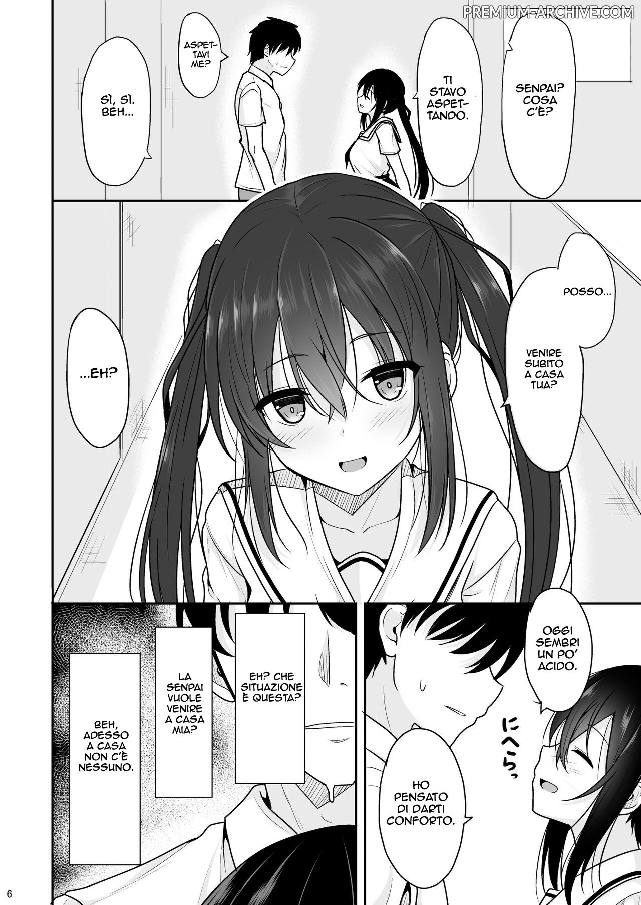 [Nekonokone (Takeyuu)] Ecchi ni Hagemashite Kureru Kogara na Senpai | Una Piccola Senpai che mi Incoraggia a Fare il Porco [Italian] [Digital] 이미지 번호 5