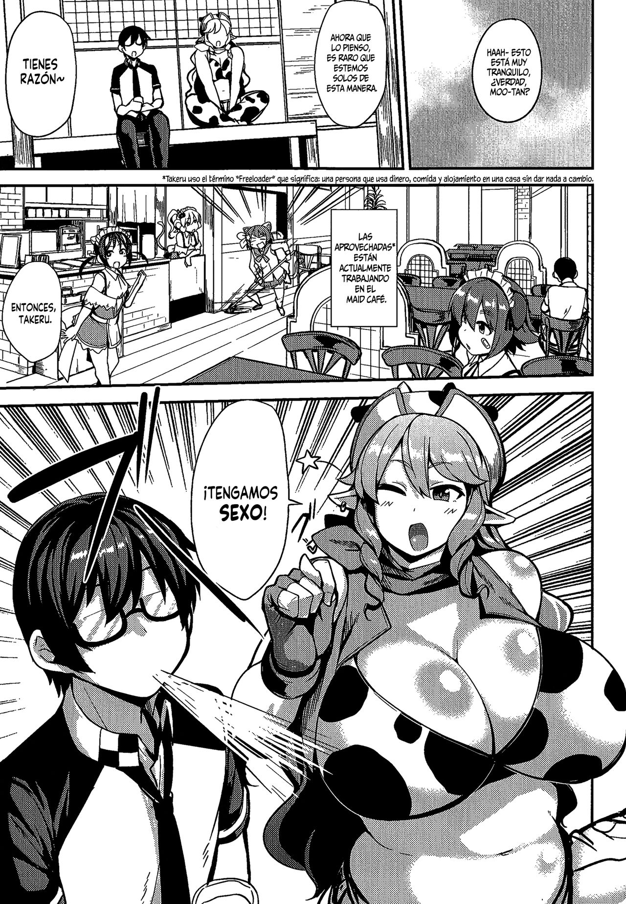 (C94) [North70 (Nanao Yukiji)] AienIngyuu | A Loving and Lewd Ox (Etotama) [Spanish] 图片编号 2