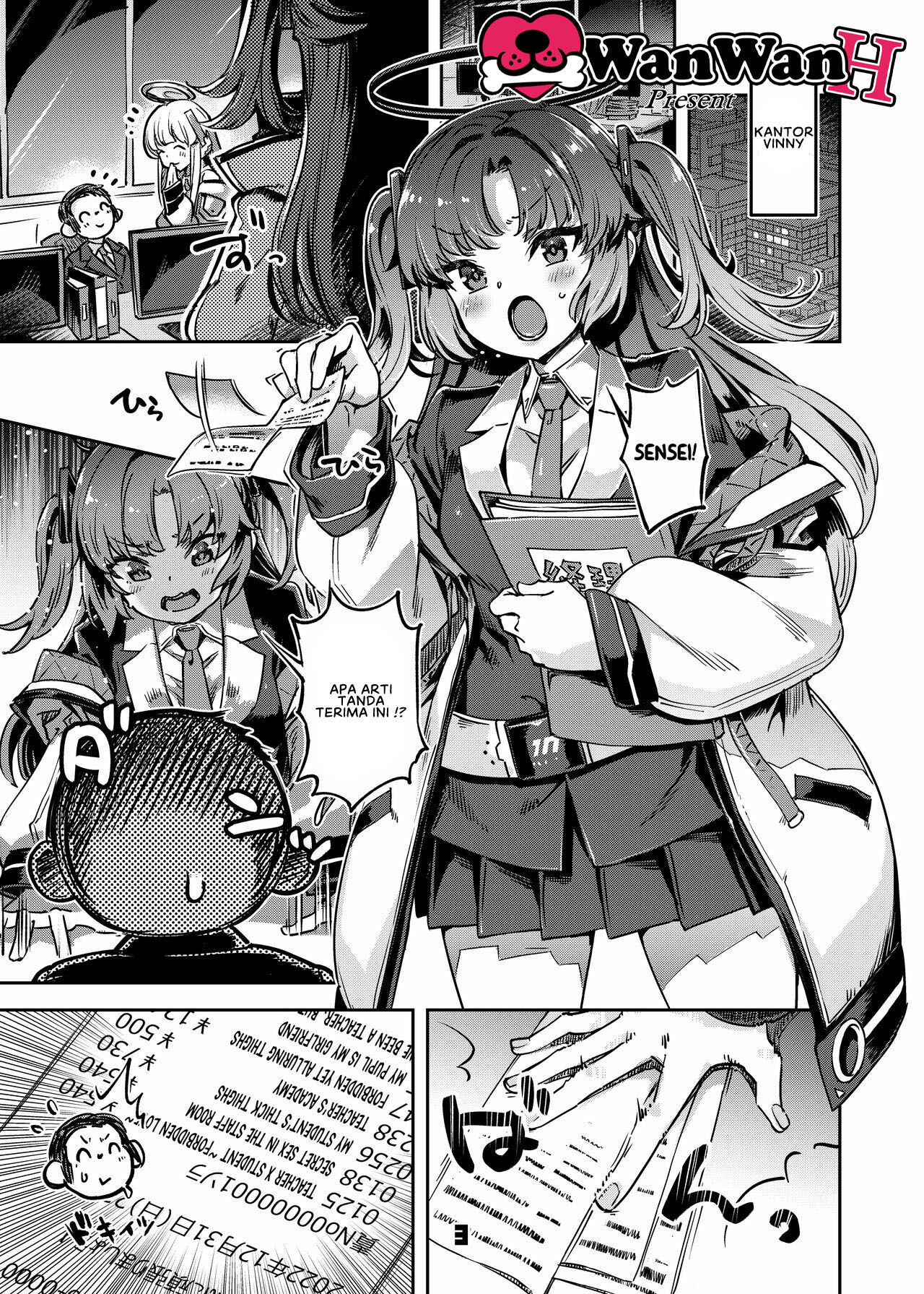 [Zombie to Yukaina Nakamatachi (Super Zombie)] Sensei! Sakiccyo dake de Iin desu ka? (Blue Archive) [Digital] [Indonesian] numero di immagine  3