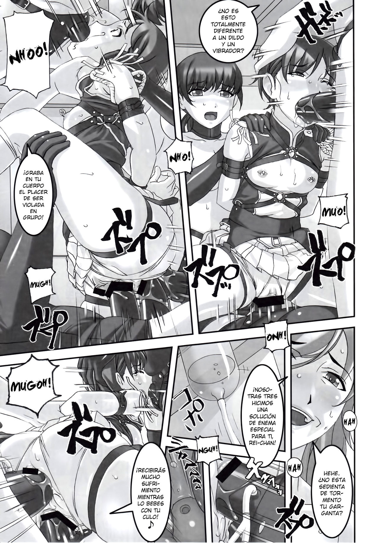 (C87) [Tairikukan Dandoudan Dan (Sakura Romako)] Anoko ga Natsuyasumi ni Ryokou saki de Oshiri no Ana o Kizetsu suru hodo Naburare Tsuzukeru Manga 2 [Spanish] [elmoedela8] numero di immagine  16