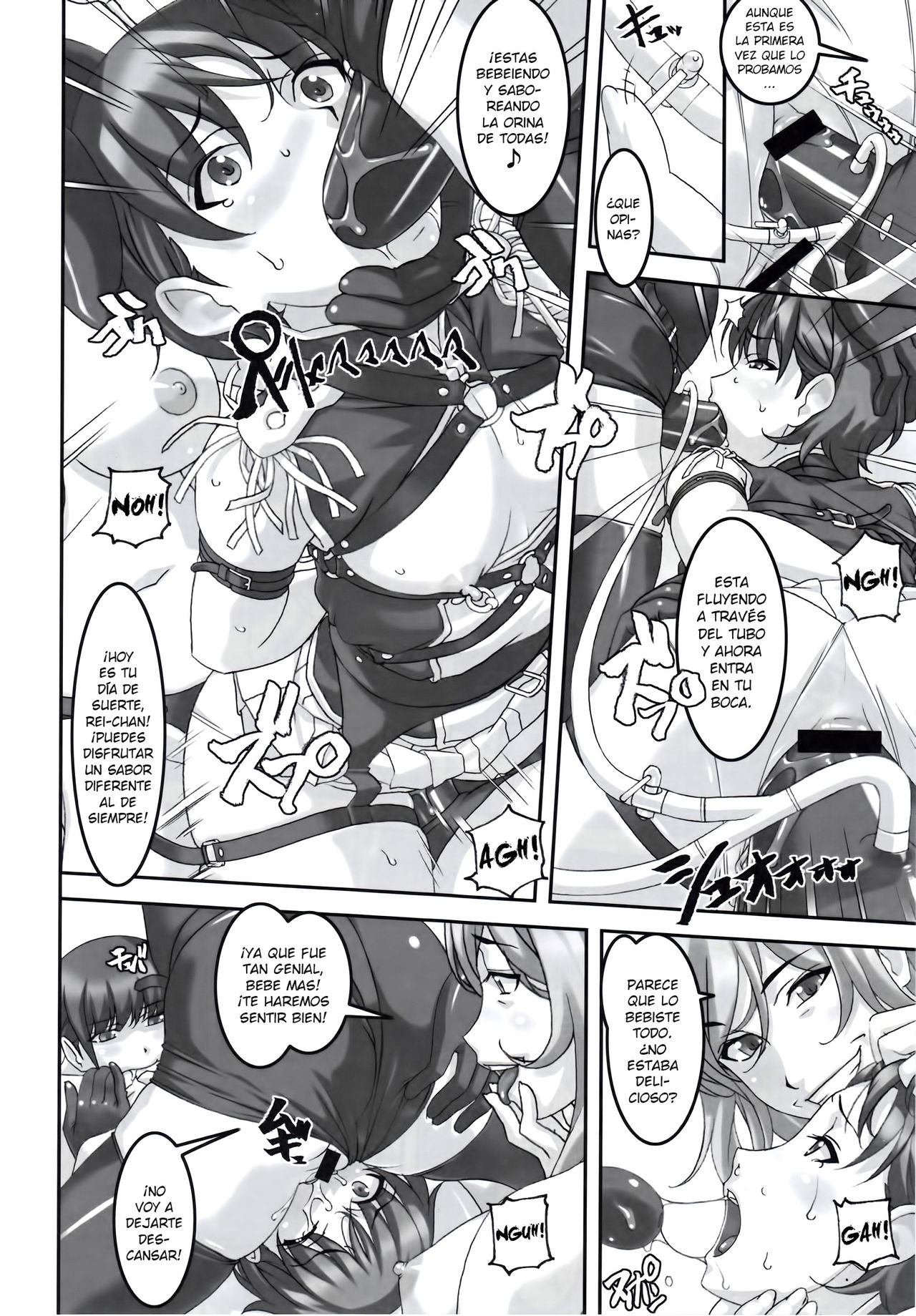 (C87) [Tairikukan Dandoudan Dan (Sakura Romako)] Anoko ga Natsuyasumi ni Ryokou saki de Oshiri no Ana o Kizetsu suru hodo Naburare Tsuzukeru Manga 2 [Spanish] [elmoedela8] numero di immagine  17