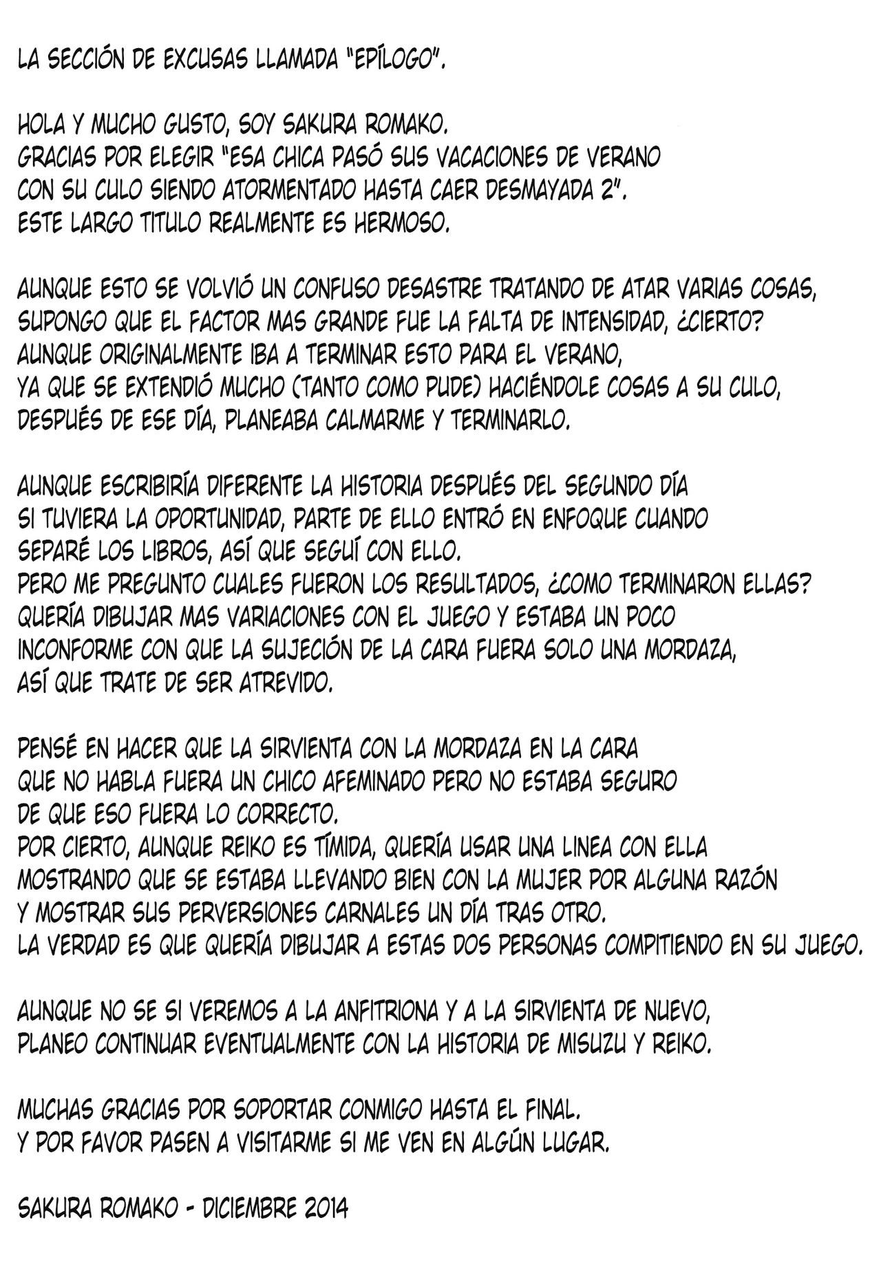 (C87) [Tairikukan Dandoudan Dan (Sakura Romako)] Anoko ga Natsuyasumi ni Ryokou saki de Oshiri no Ana o Kizetsu suru hodo Naburare Tsuzukeru Manga 2 [Spanish] [elmoedela8] numero di immagine  24