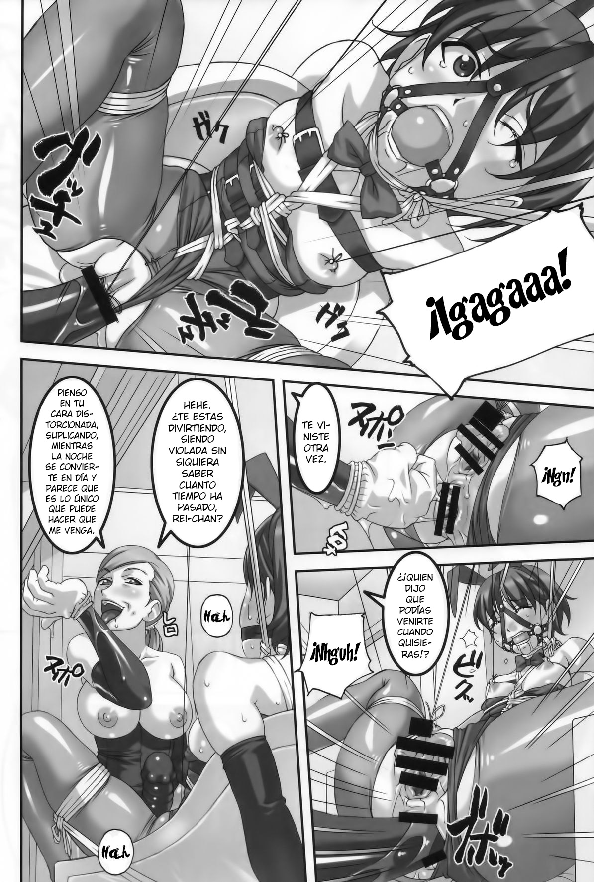 (C86) [Tairikukan Dandoudan Dan (Sakura Romako)] Anoko ga Natsuyasumi ni Ryokou saki de Oshiri no Ana wo Kizetsu suru hodo Naburare tsuzukeru Manga [Spanish] [elmoedela8] 图片编号 21