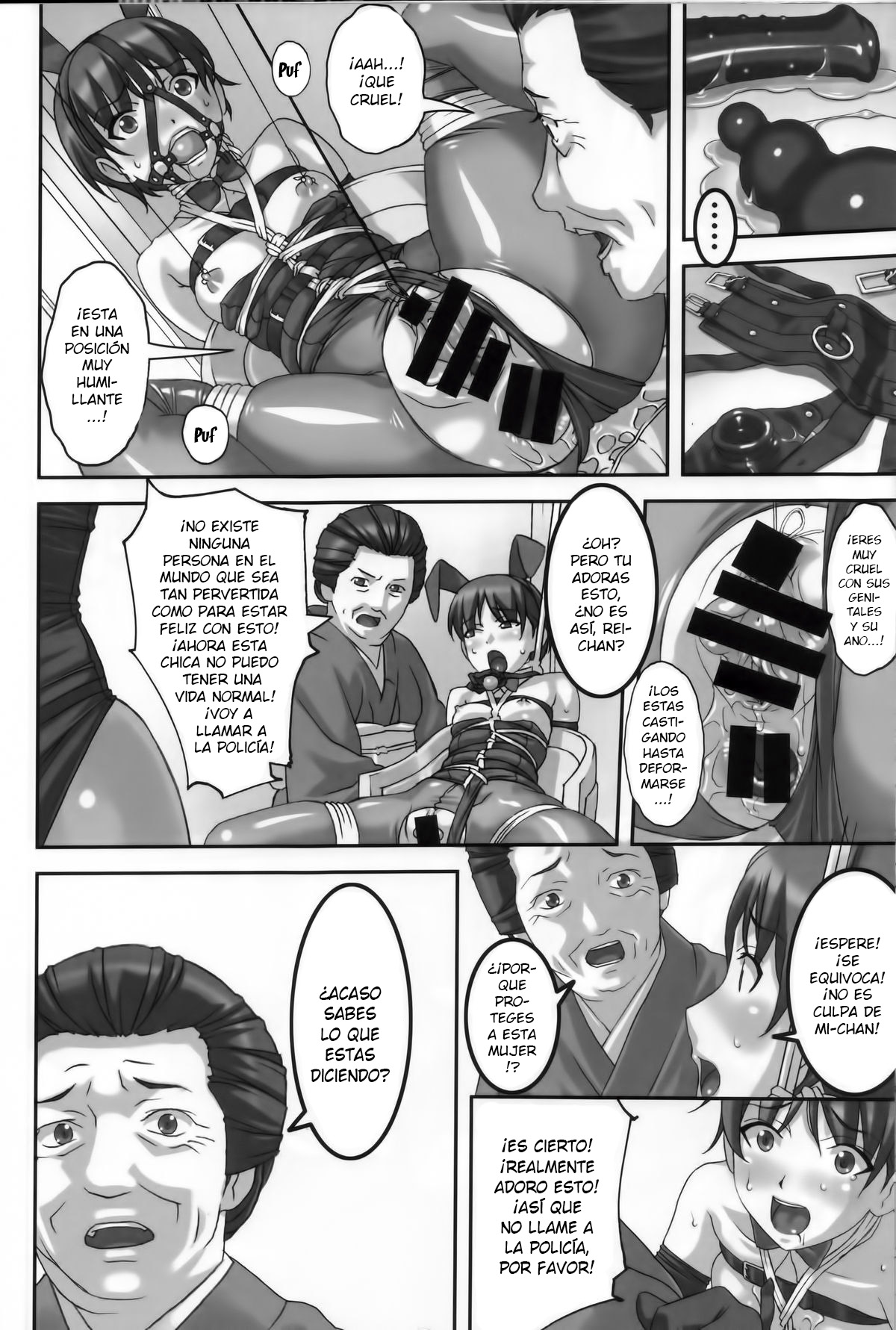 (C86) [Tairikukan Dandoudan Dan (Sakura Romako)] Anoko ga Natsuyasumi ni Ryokou saki de Oshiri no Ana wo Kizetsu suru hodo Naburare tsuzukeru Manga [Spanish] [elmoedela8] 图片编号 25