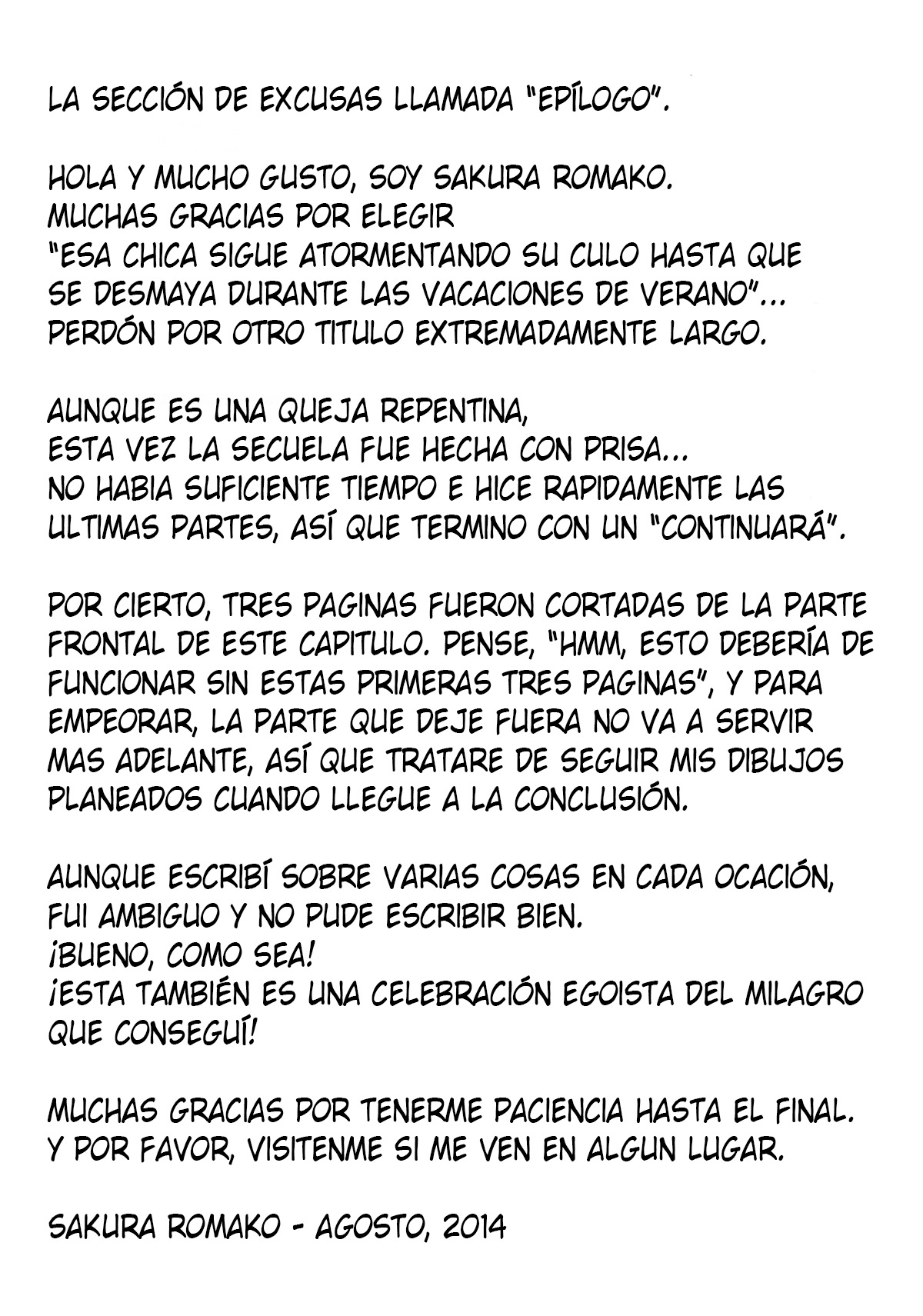 (C86) [Tairikukan Dandoudan Dan (Sakura Romako)] Anoko ga Natsuyasumi ni Ryokou saki de Oshiri no Ana wo Kizetsu suru hodo Naburare tsuzukeru Manga [Spanish] [elmoedela8] 图片编号 28