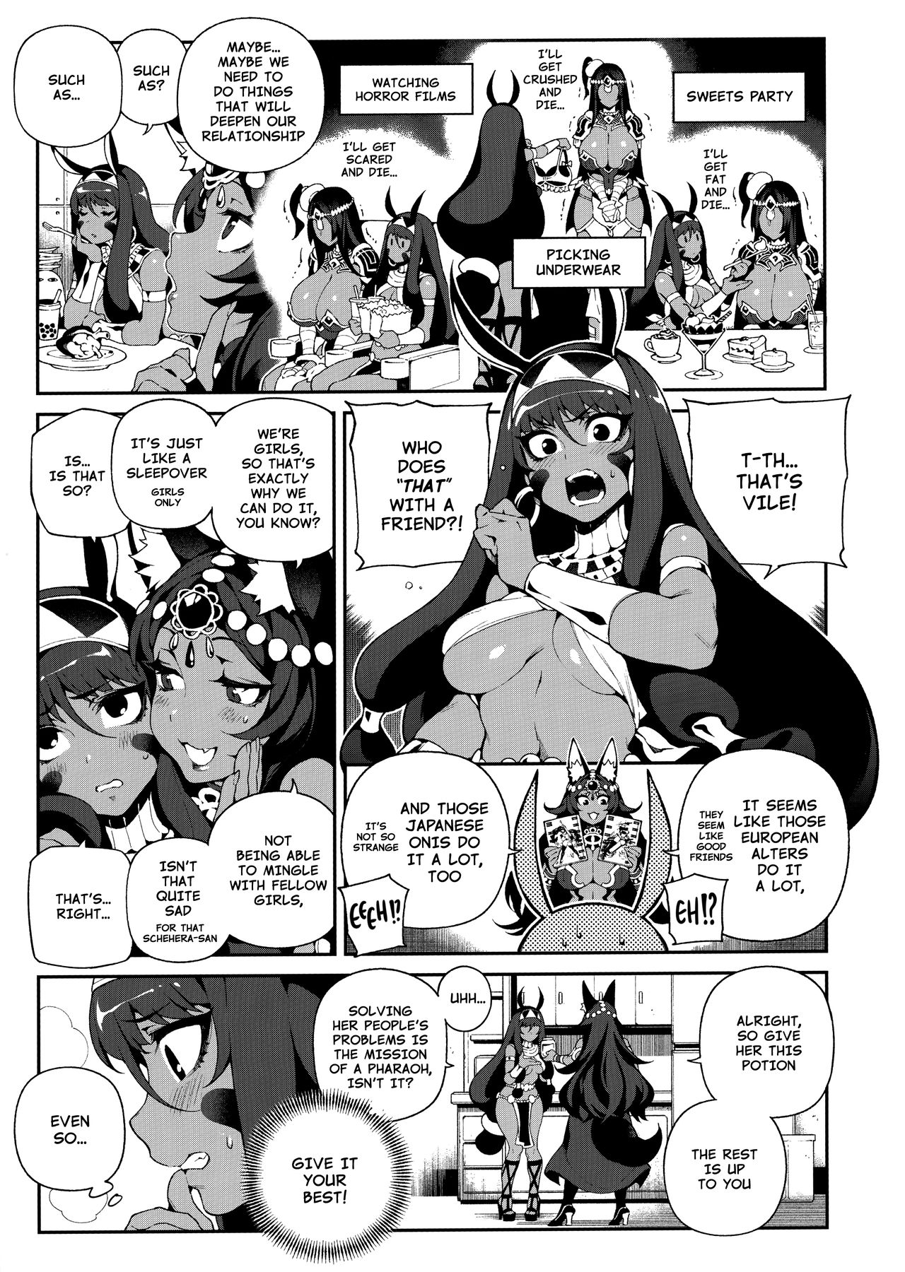 (C96) [Bear Hand (Fishine, Ireading)] CHALDEA MANIA - Trio Brown (Fate/Grand Order) [English] [Nishimaru] numero di immagine  6