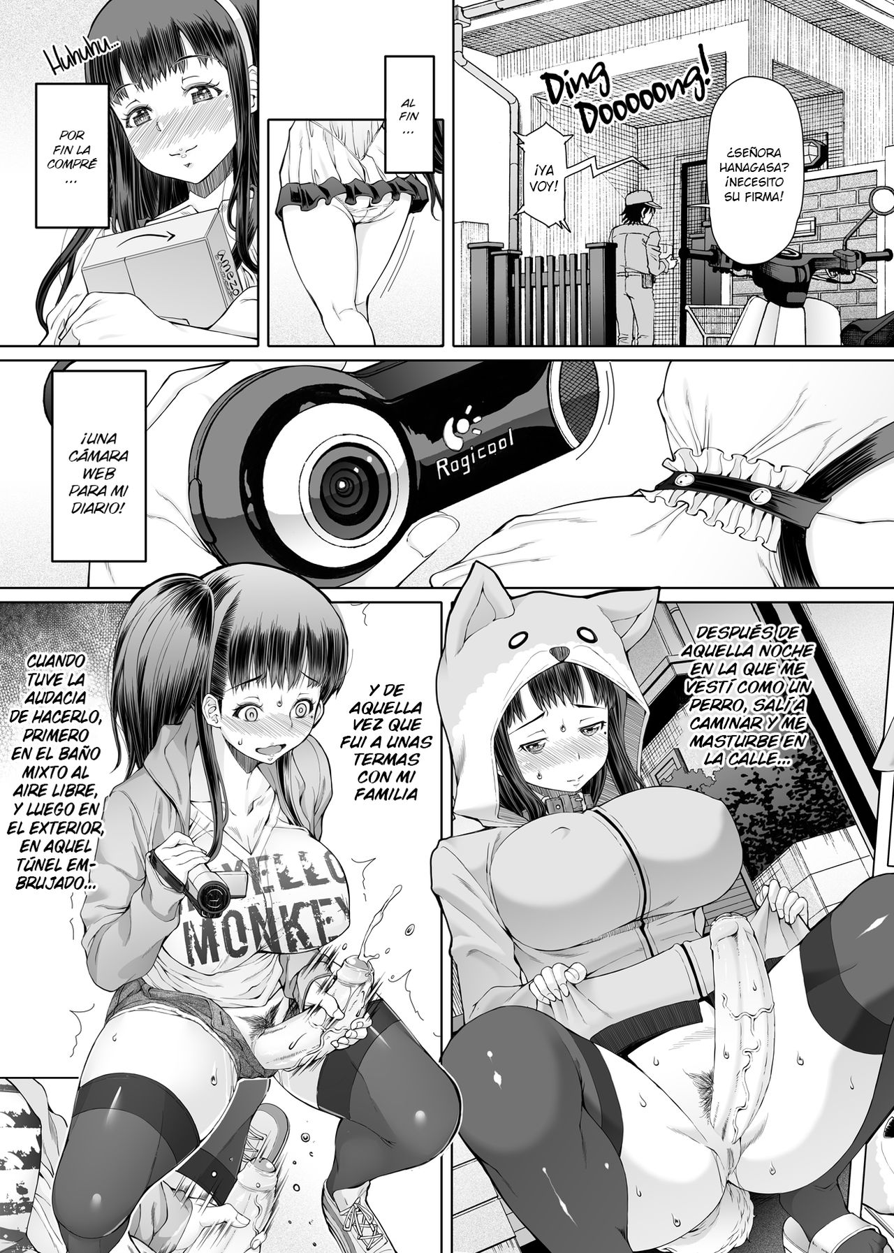 [Doronuma Kyoudai (RED-RUM)] Futa Ona Dai Roku Shou | A Certain Futanari Girl's Masturbation Diary Ch.6 - FutaOna 6 [Spanish] [elmoedela8] [Decensored] [Digital] imagen número 2