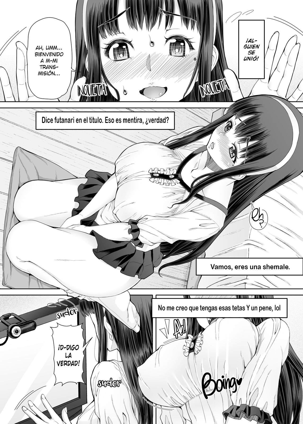 [Doronuma Kyoudai (RED-RUM)] Futa Ona Dai Roku Shou | A Certain Futanari Girl's Masturbation Diary Ch.6 - FutaOna 6 [Spanish] [elmoedela8] [Decensored] [Digital] imagen número 5