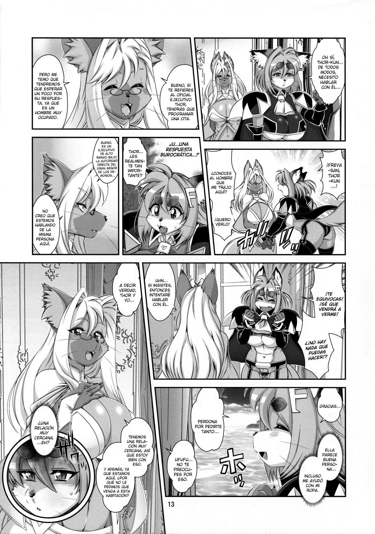 (Kemoket 10) [Sweet Taste (Amakuchi)] Mahou no Juujin Foxy Rena 16 [Spanish] [Kamus2001] [Decensored] 이미지 번호 14