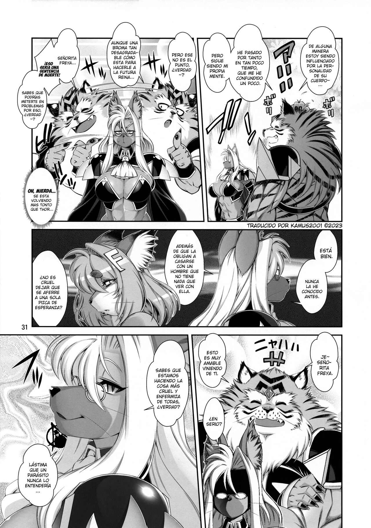 (Kemoket 10) [Sweet Taste (Amakuchi)] Mahou no Juujin Foxy Rena 16 [Spanish] [Kamus2001] [Decensored] 이미지 번호 32