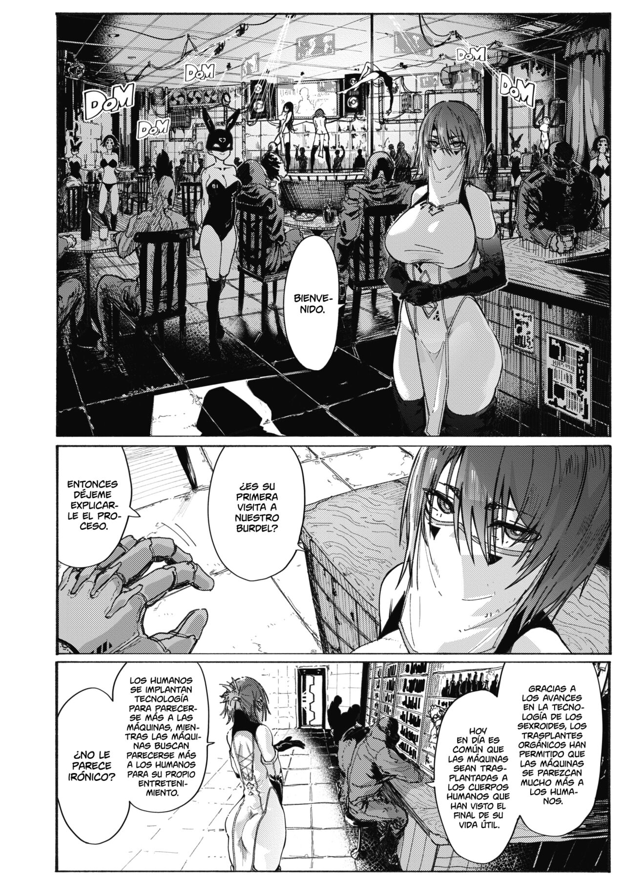 [Iwami Yasoya] Fuuzoku no Uketsukejou | La Recepcionista del Burdel (COMIC X-EROS #100) [Spanish] [Shirosaki Scans] [Digital] 画像番号 2