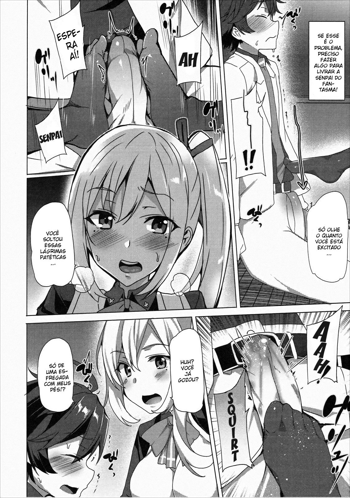 (CT27) [Waffle Doumeiken (Tanaka Decilitre)] Sakusei Jouzu na Mai Senpai (Musaigen no Phantom World) [Portuguese-BR] 图片编号 3