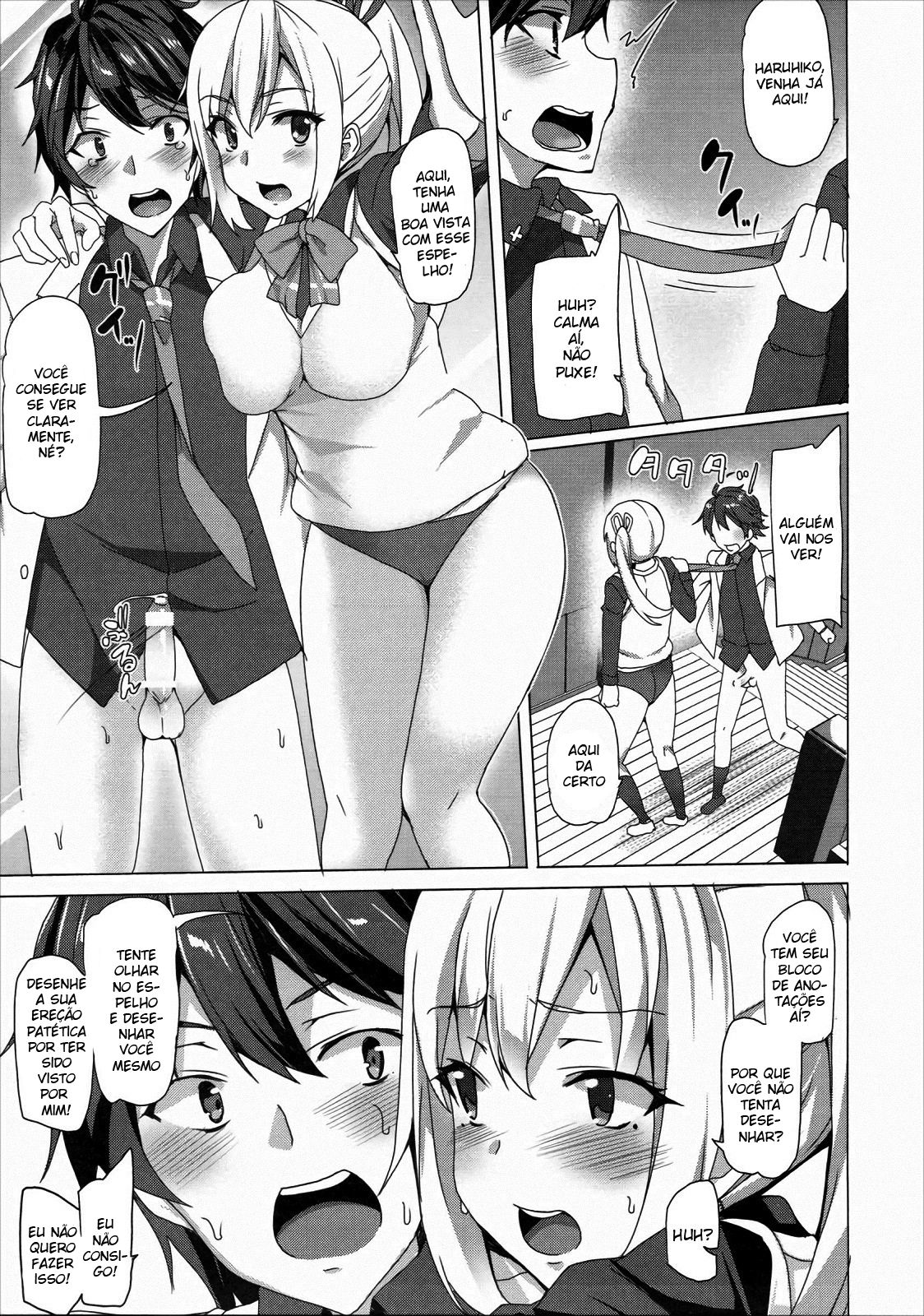 (CT27) [Waffle Doumeiken (Tanaka Decilitre)] Sakusei Jouzu na Mai Senpai (Musaigen no Phantom World) [Portuguese-BR] 图片编号 6