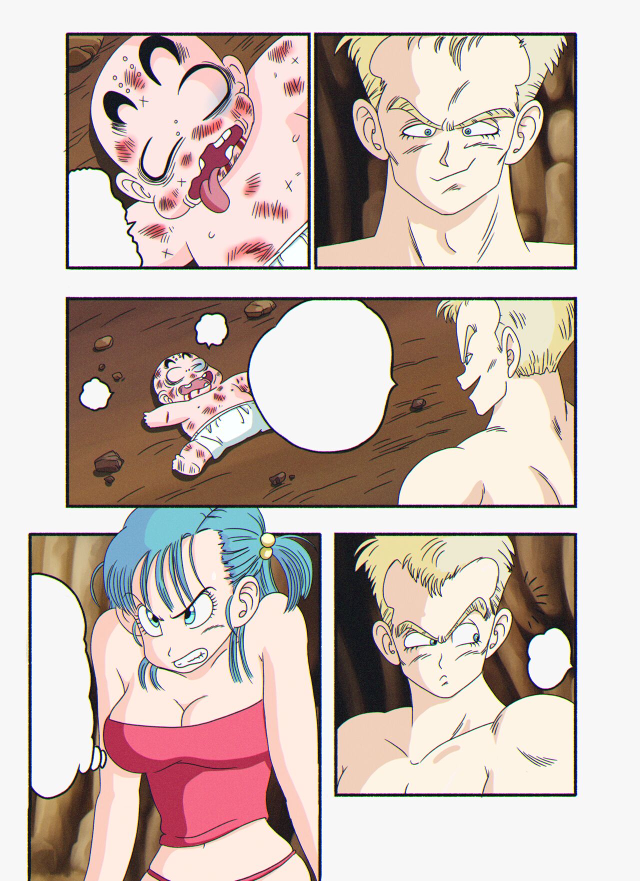 [Yamamoto] General Blue vs Bulma  [Colorized] [Textless] Bildnummer 2