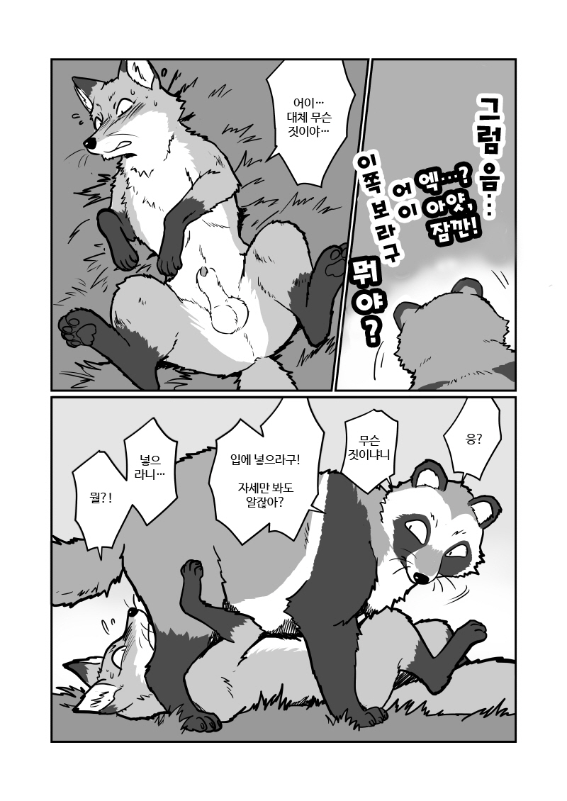 (Kansai! Kemoket 4) [Maririn] Tanuki x Kitsune | 젊은 여우와 문란한 너구리 [Korean] [Digital] 4eme image