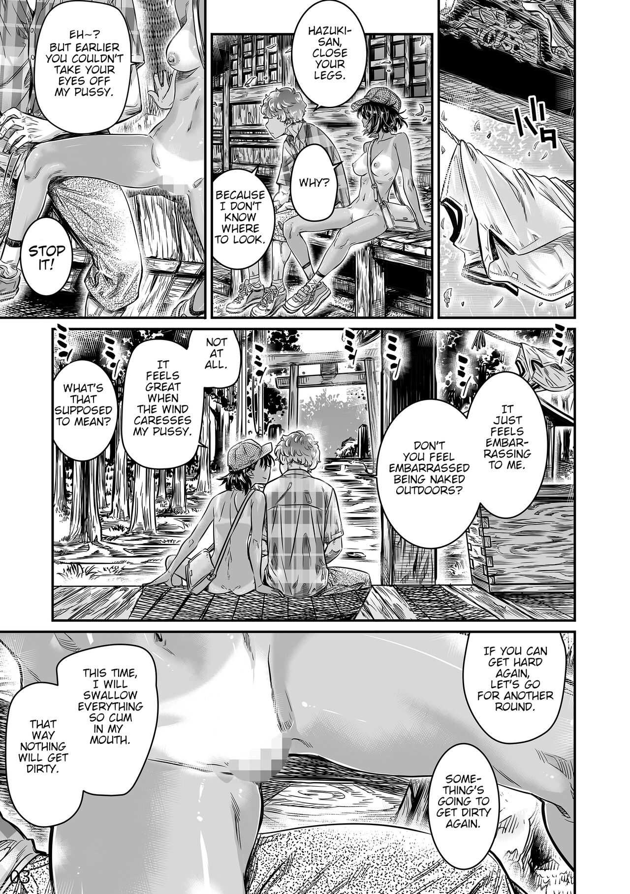 [Burning Shimai (MARUTA)] Hiyake no Bitch Shoujo wa, Doutei no Senpai o Yagai Sex ni Sasou [English] [R_363] imagen número 30