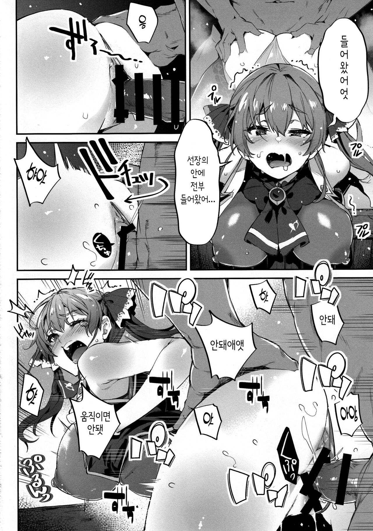 (C101) [Togi Mizu (Yuusenmai)] Sentyou no Osiri (Houshou Marine) [Korean] image number 13