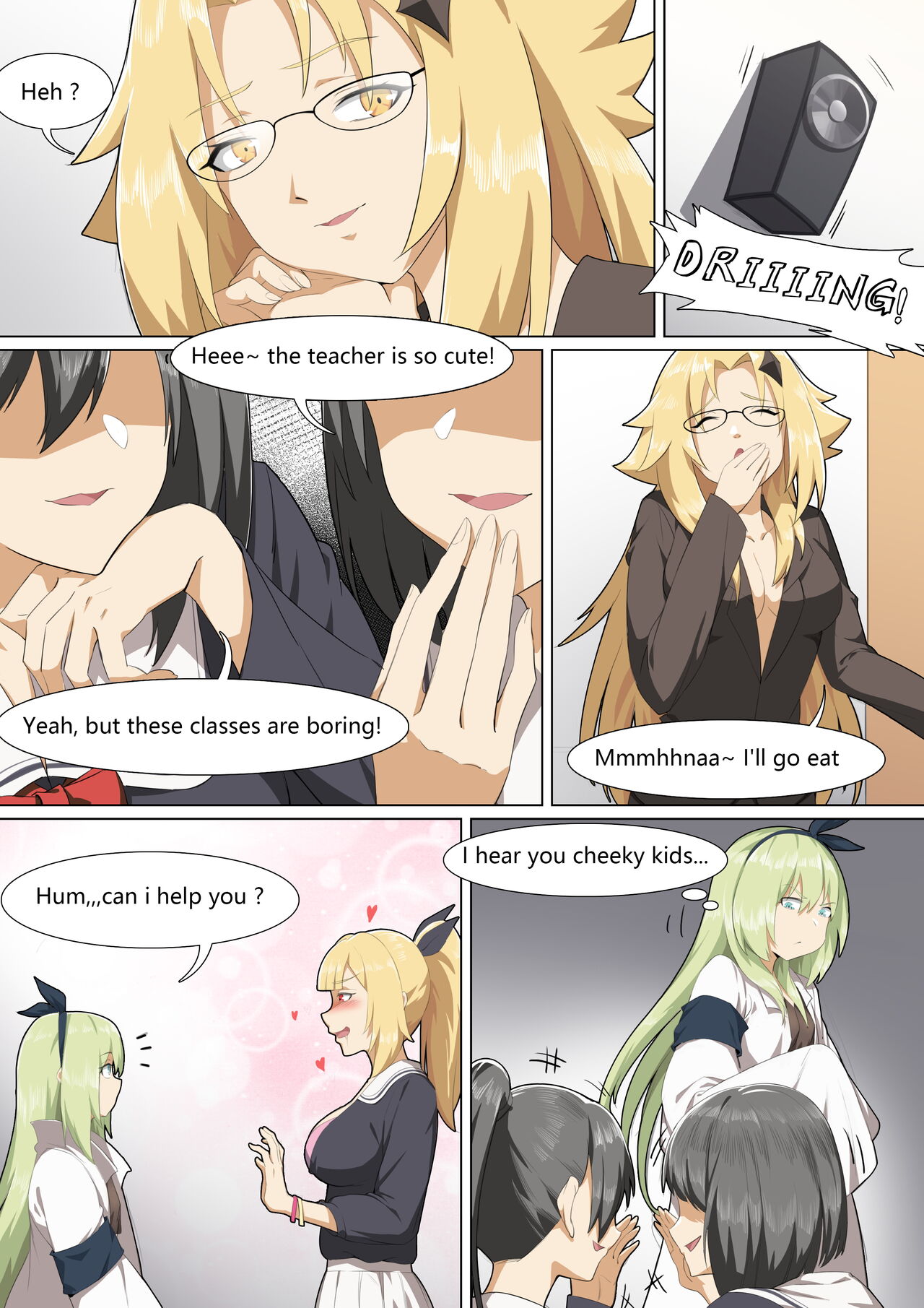 [Zobbie] Werewolf Girl Academy IV изображение № 2