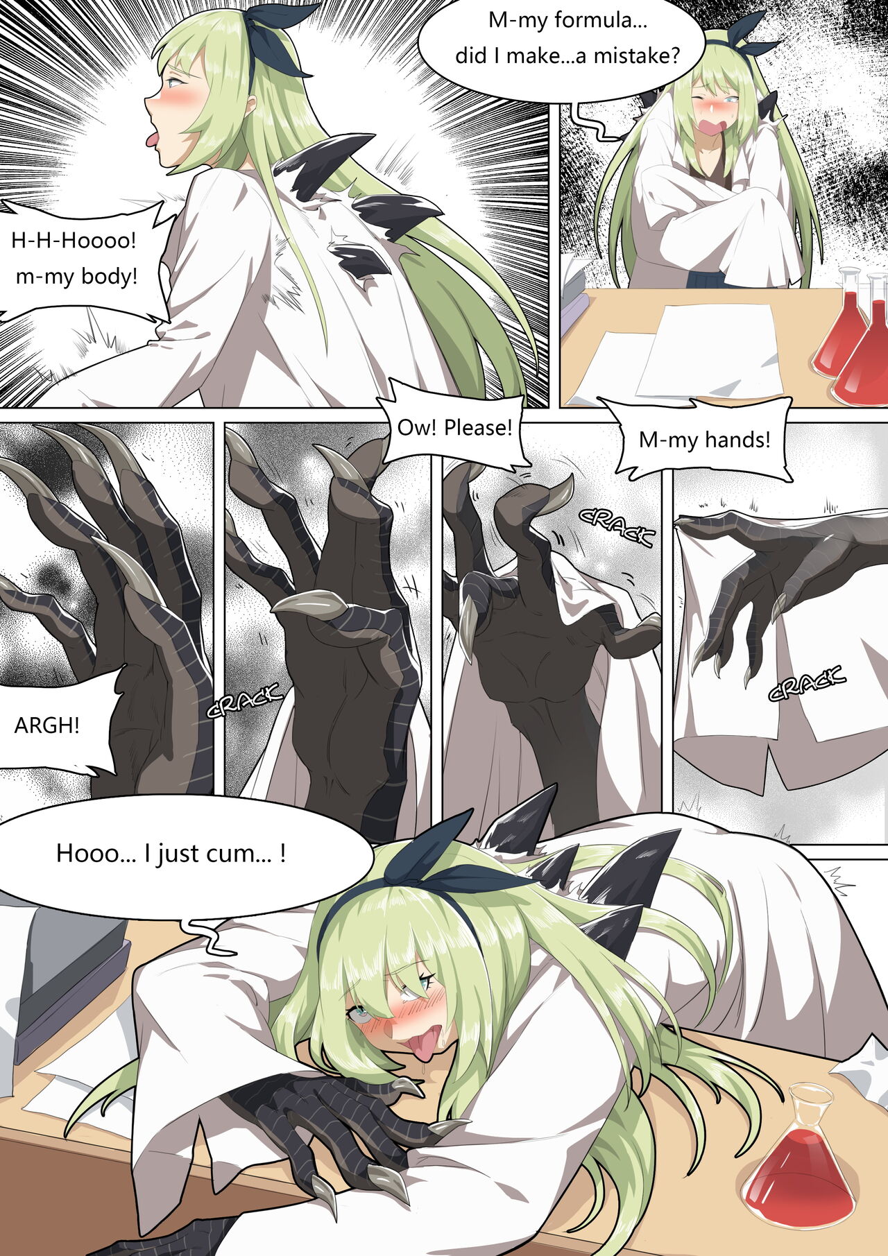 [Zobbie] Werewolf Girl Academy IV изображение № 8