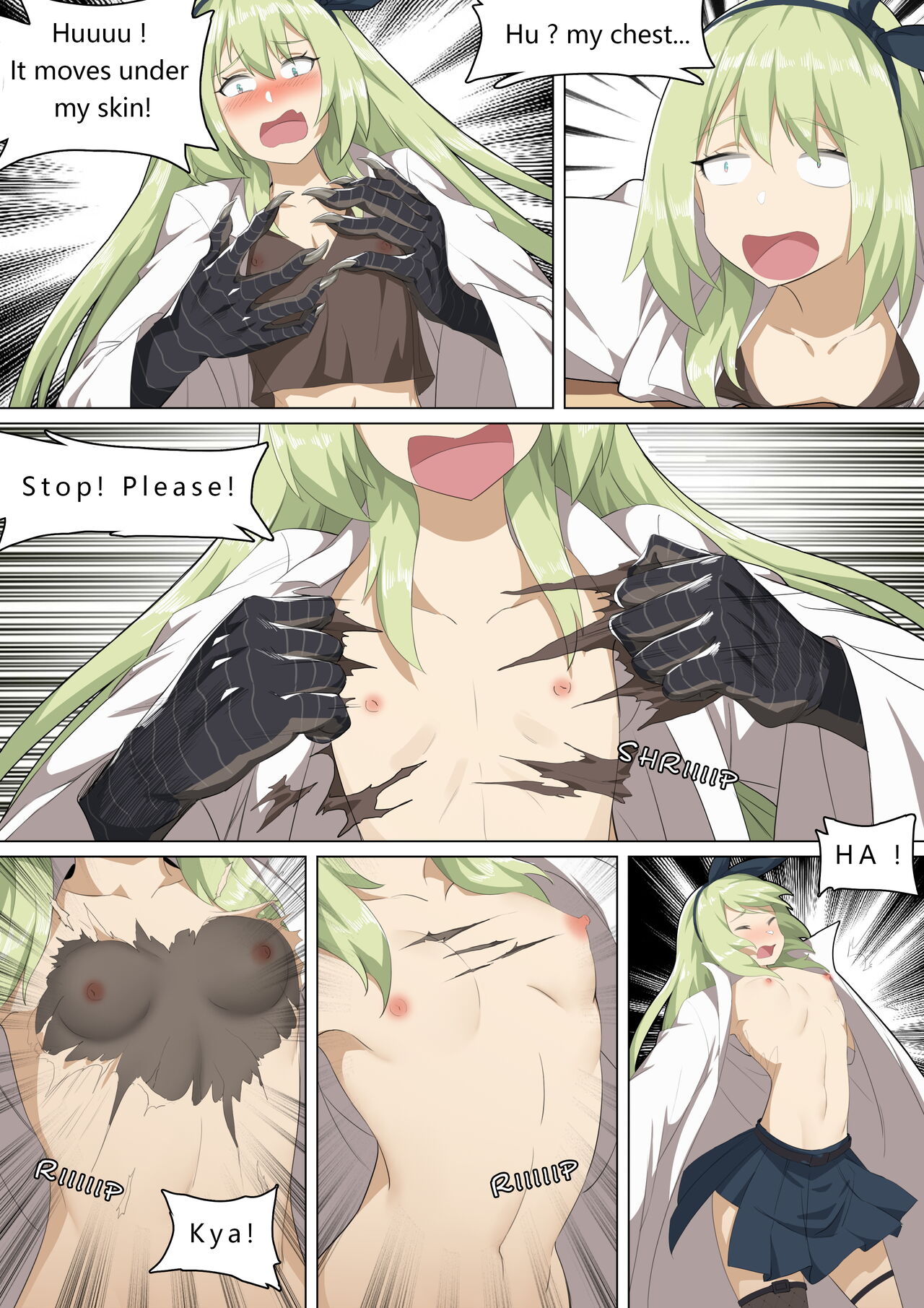 [Zobbie] Werewolf Girl Academy IV изображение № 9