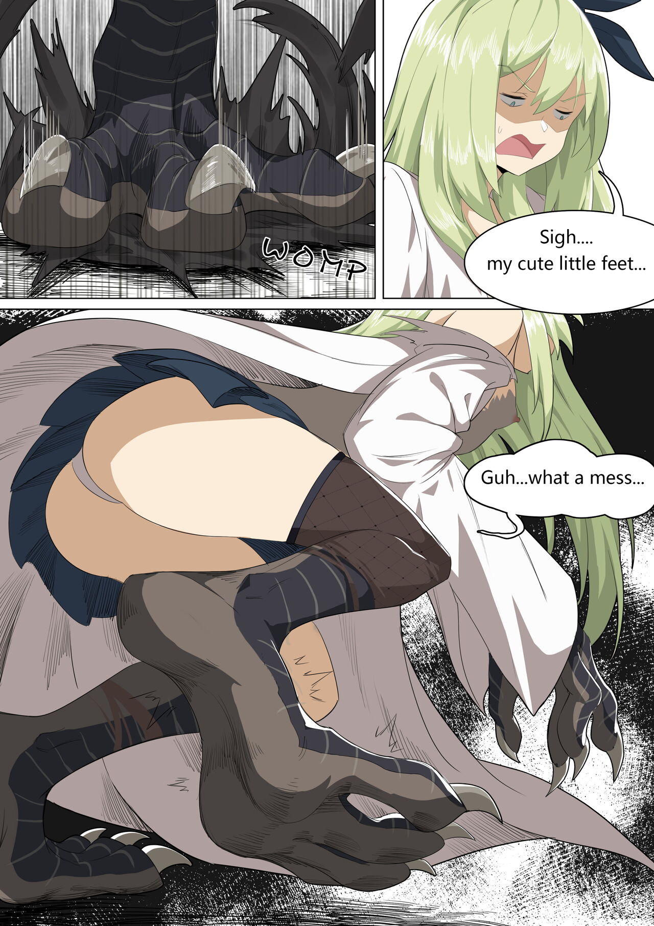 [Zobbie] Werewolf Girl Academy IV изображение № 12