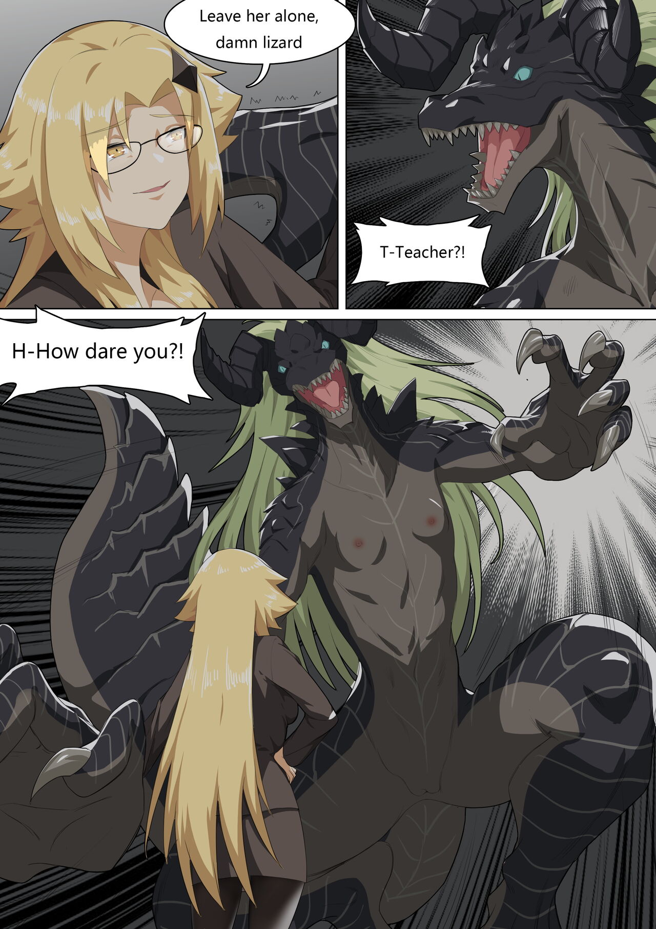 [Zobbie] Werewolf Girl Academy IV изображение № 20