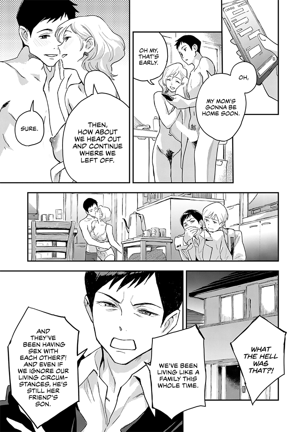 [Minato Fumi] Oyako ja Nai | Incesn't (Comic G-Es 01) [English] [WataTL] [Digital] image number 5