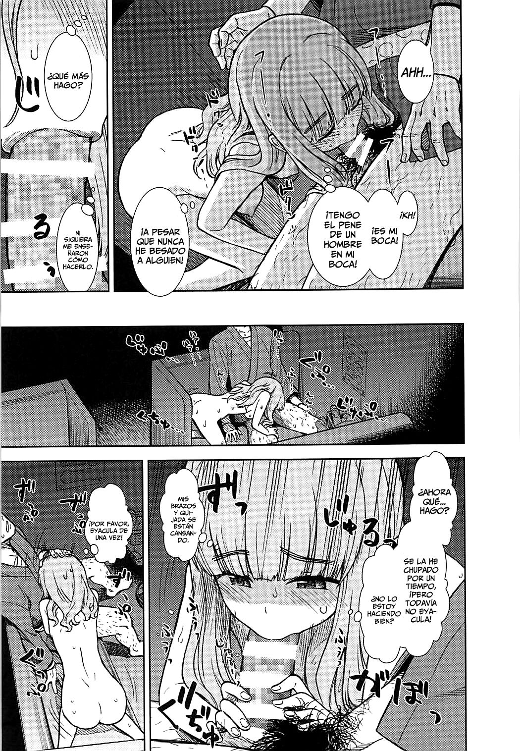 (C93) [Circle Shakunetsu (Sabaku Chitai)] Takebe Saori ga Shojo nanoni PinSalo de Hataraku Hon (Girls und Panzer) [Spanish] [Lanerte] 8eme image